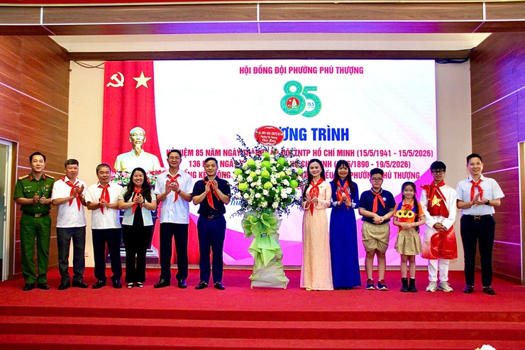 Phường Phú Thượng lan tỏa phong trào thiếu nhi sáng tạo, đẩy mạnh chuyển đổi số trong công tác Đội