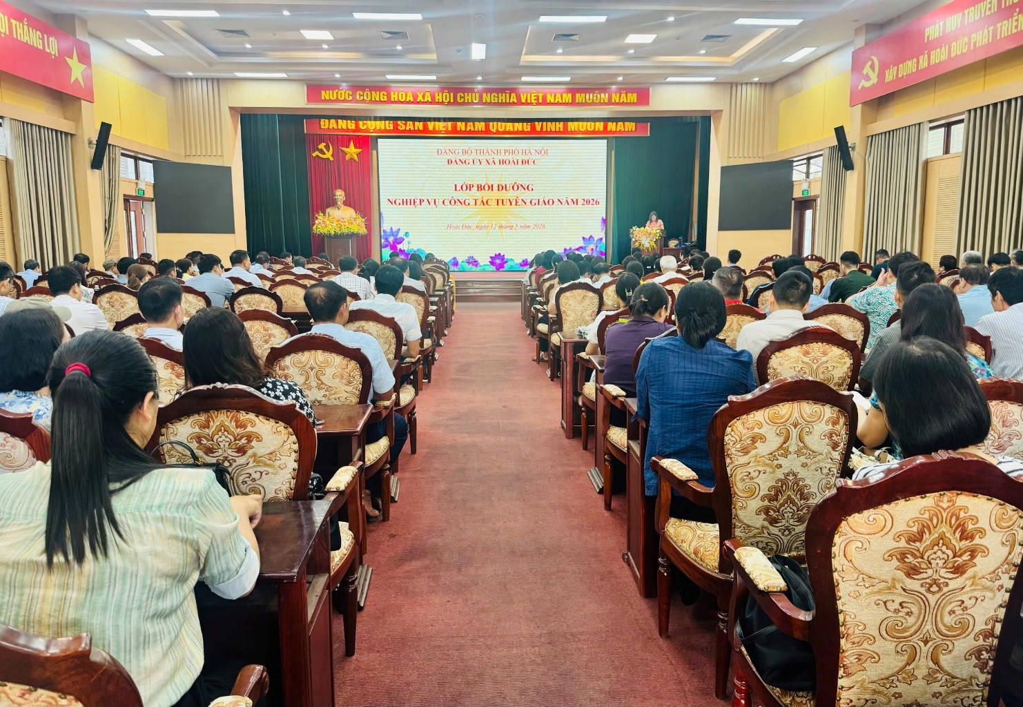 Xã Hoài Đức nâng cao năng lực đội ngũ tuyên giáo cơ sở trong kỷ nguyên số
