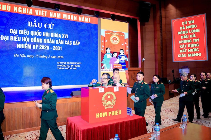 Phường Hai Bà Trưng bảo đảm điều kiện thuận lợi để cử tri thực hiện quyền bầu cử