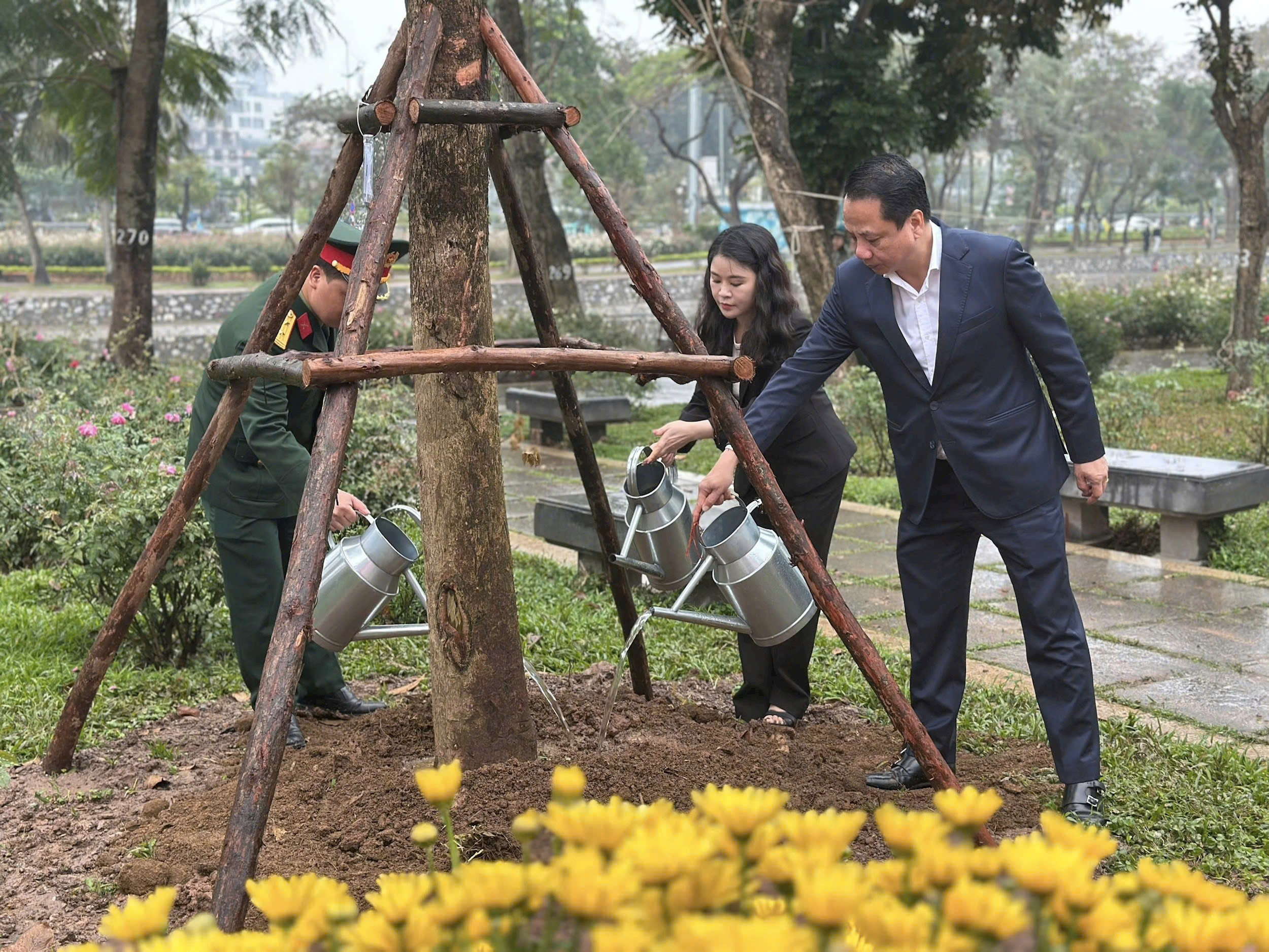 Phường Hai Bà Trưng lan tỏa phong trào trồng cây đầu Xuân, chung tay xây dựng đô thị xanh và phát triển bền vững