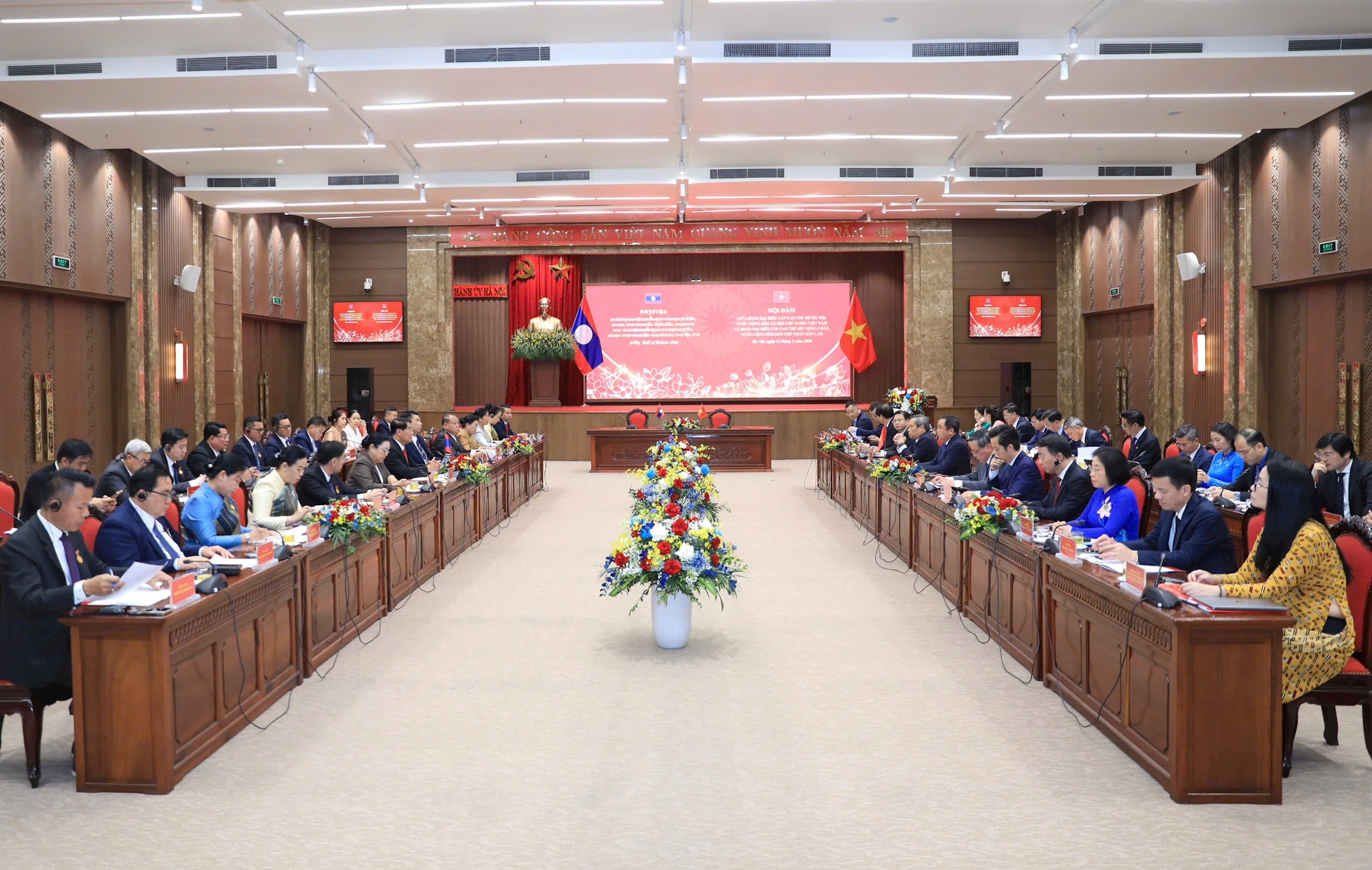 Hà Nội - Viêng Chăn tăng cường hợp tác, thúc đẩy triển khai Thỏa thuận 2026-2030