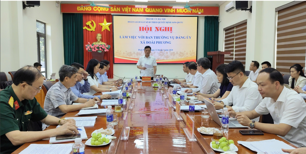 Xã Đoài Phương tạo chuyển biến mạnh sau vận hành mô hình chính quyền địa phương hai cấp