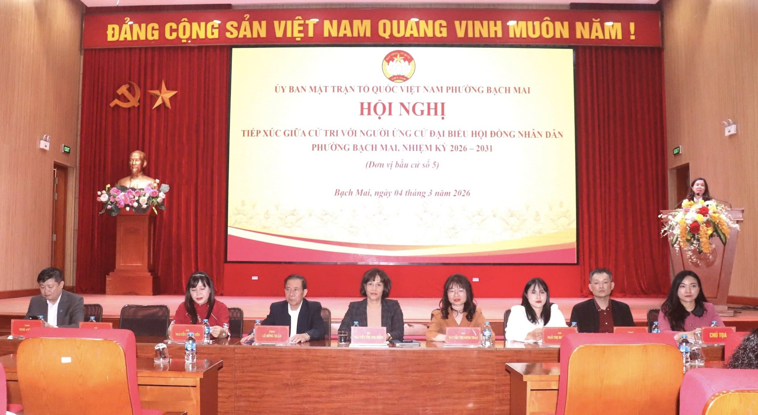 Cử tri phường Bạch Mai kỳ vọng các ứng cử viên HĐND khóa II hành động vì dân, sát thực tiễn