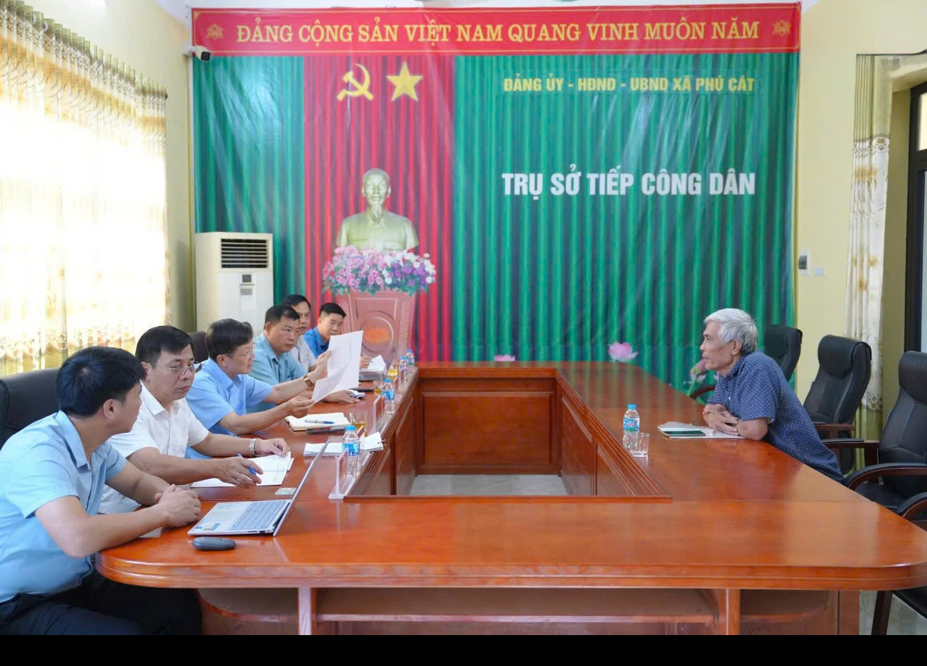 Xã Phú Cát tăng cường đối thoại, kịp thời tháo gỡ kiến nghị của công dân