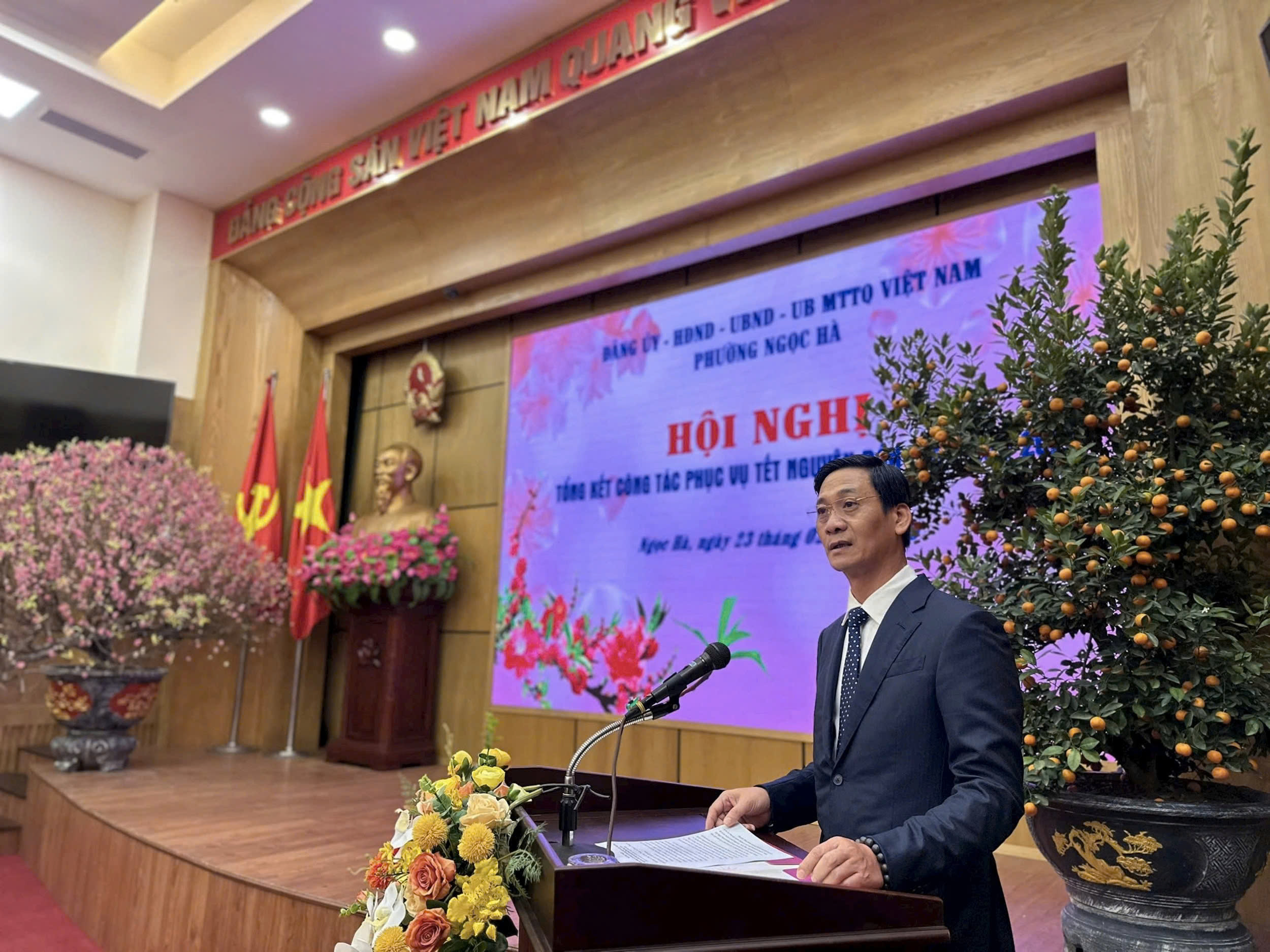 Phường Ngọc Hà khẩn trương triển khai nhiệm vụ ngay sau Tết, quyết liệt thực hiện các mục tiêu trọng tâm năm 2026