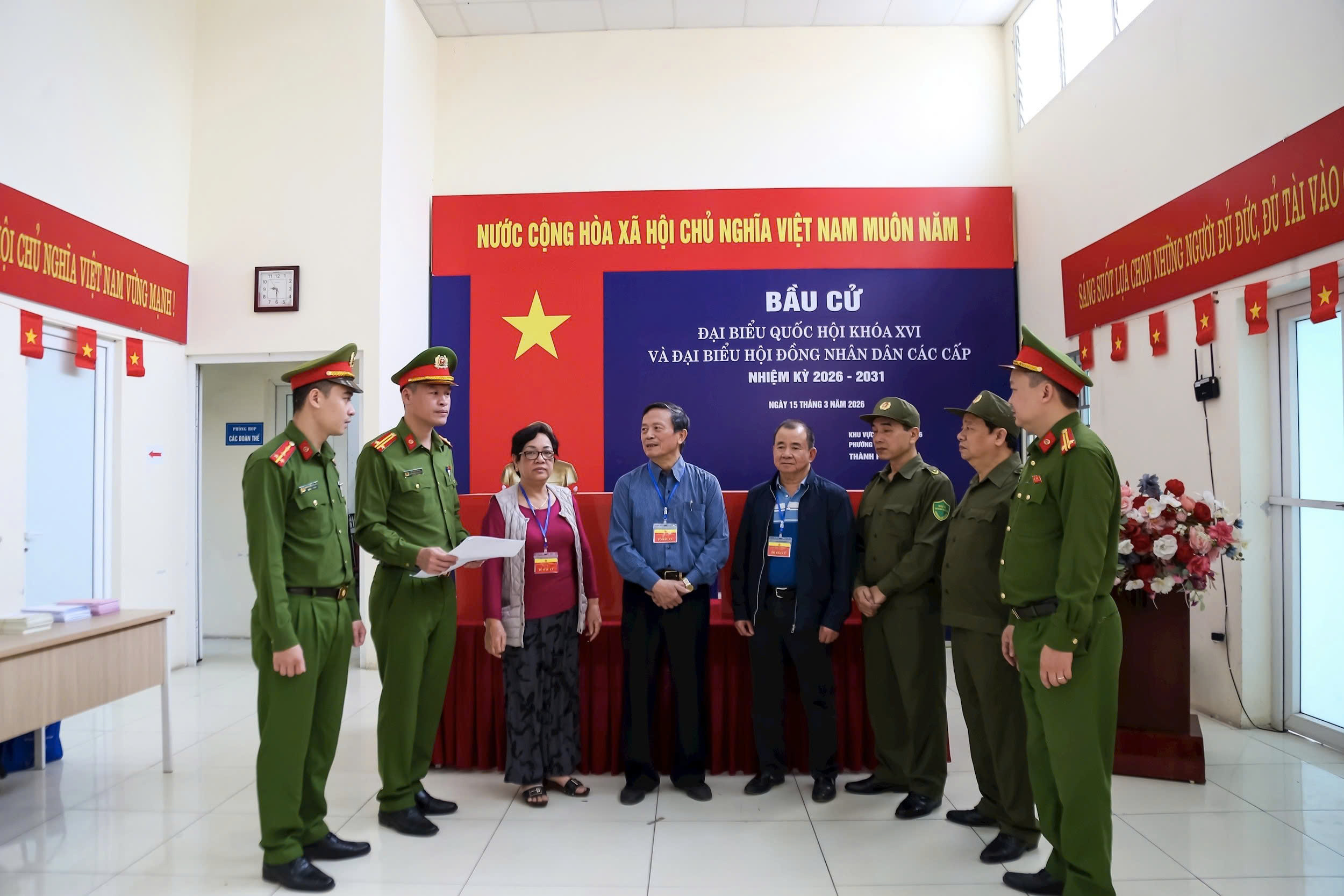 Phường Ngọc Hà hoàn tất mọi điều kiện, sẵn sàng cho ngày hội lớn của toàn dân