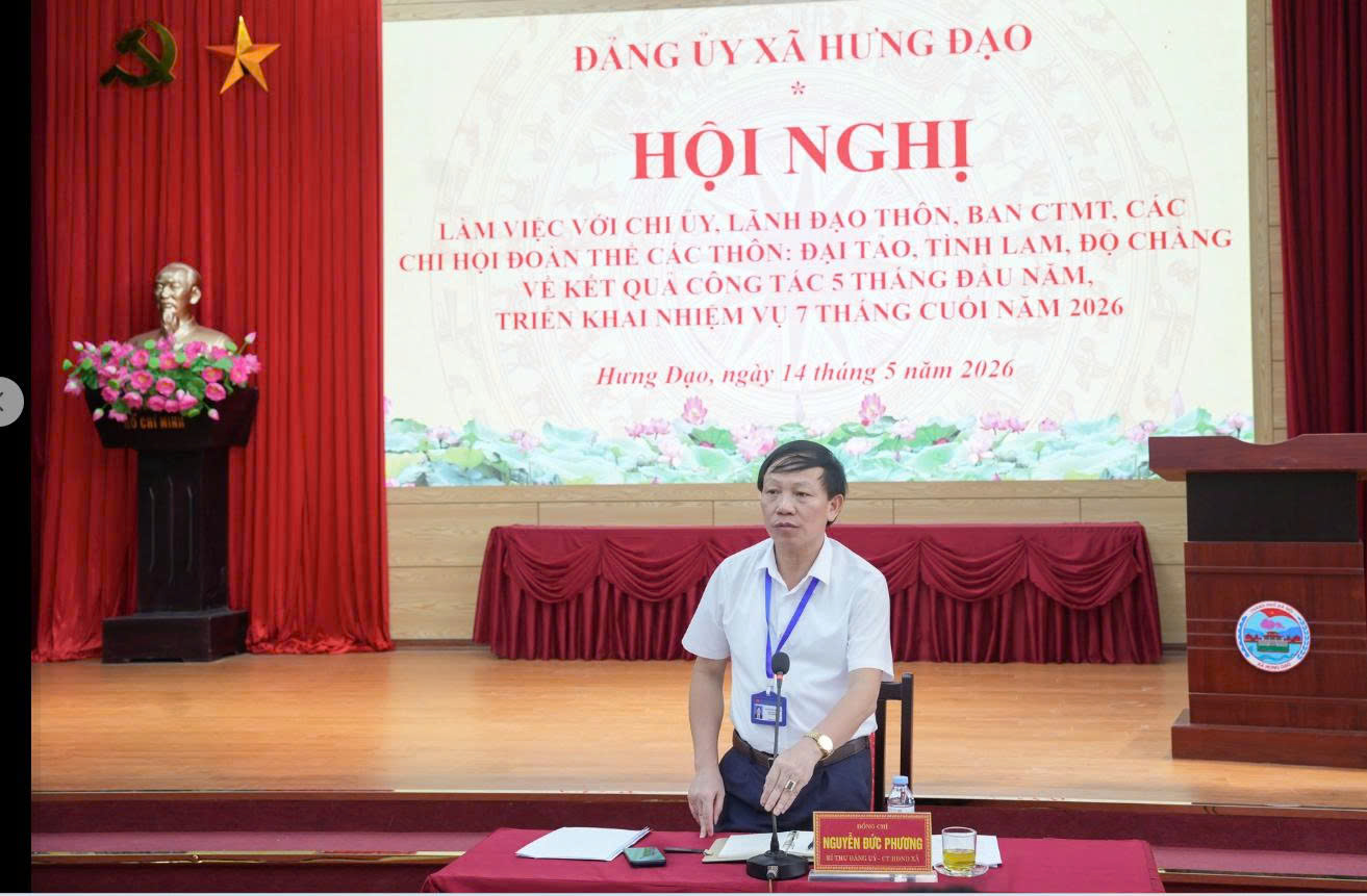 Xã Hưng Đạo tăng cường đối thoại cơ sở, kịp thời tháo gỡ kiến nghị từ thôn, khu dân cư