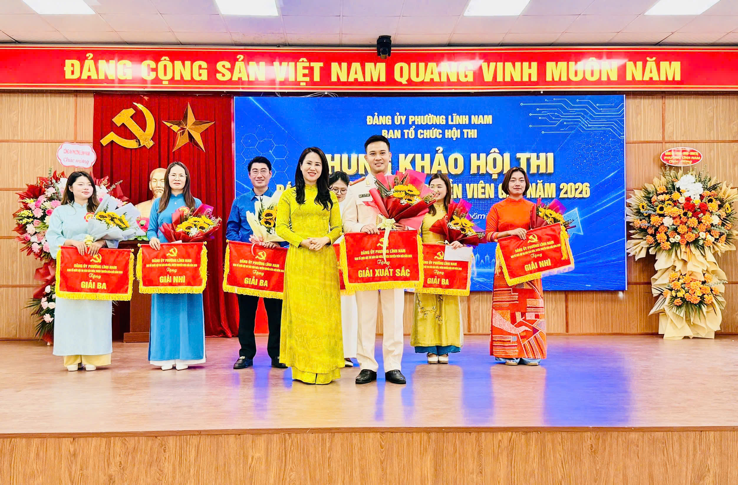 Phường Lĩnh Nam lan tỏa khí thế học tập nghị quyết từ Hội thi Báo cáo viên, Tuyên truyền viên giỏi năm 2026