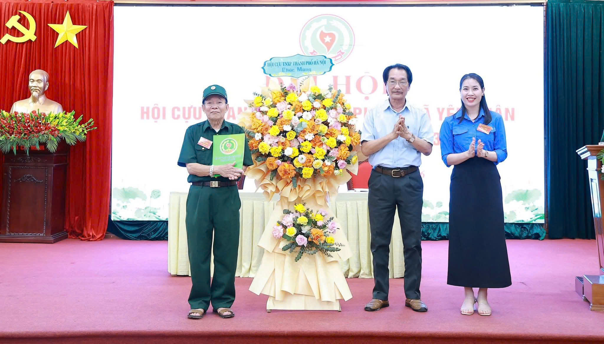 Xã Yên Xuân tổ chức thành công Đại hội Hội Cựu Thanh niên xung phong lần thứ I, nhiệm kỳ 2026-2031