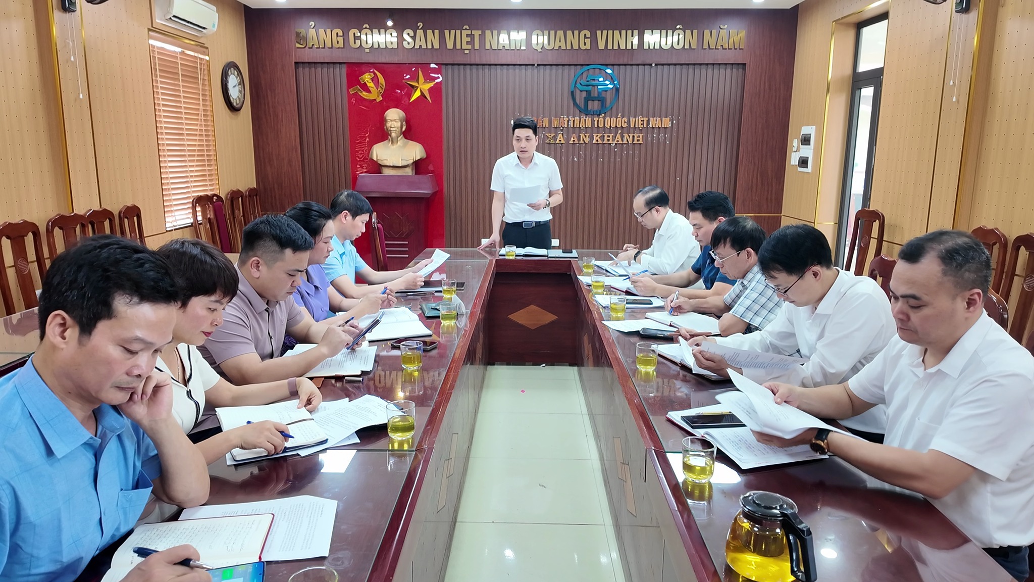 Xã An Khánh chủ động chuẩn bị kỳ họp HĐND giữa năm 2026 với nhiều nội dung trọng tâm phát triển địa phương