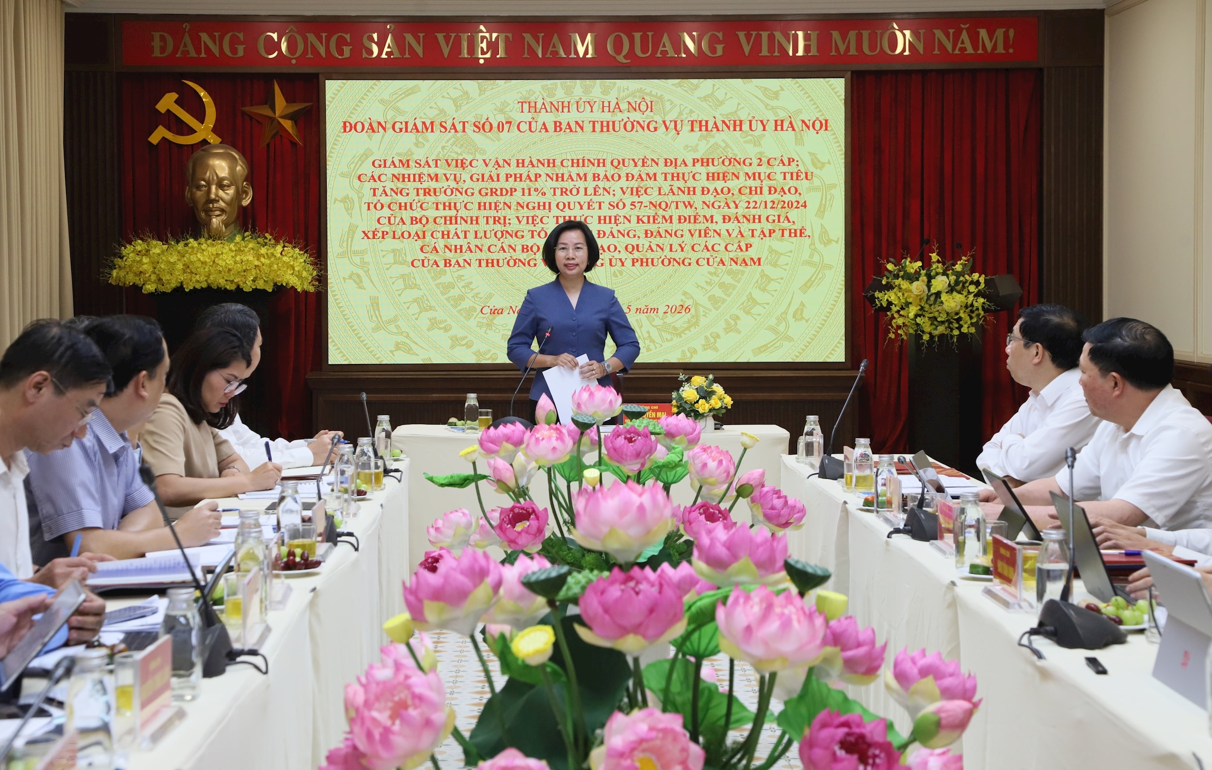 Phường Cửa Nam vận hành hiệu quả mô hình chính quyền địa phương hai cấp, quyết tâm giữ đà tăng trưởng hai con số