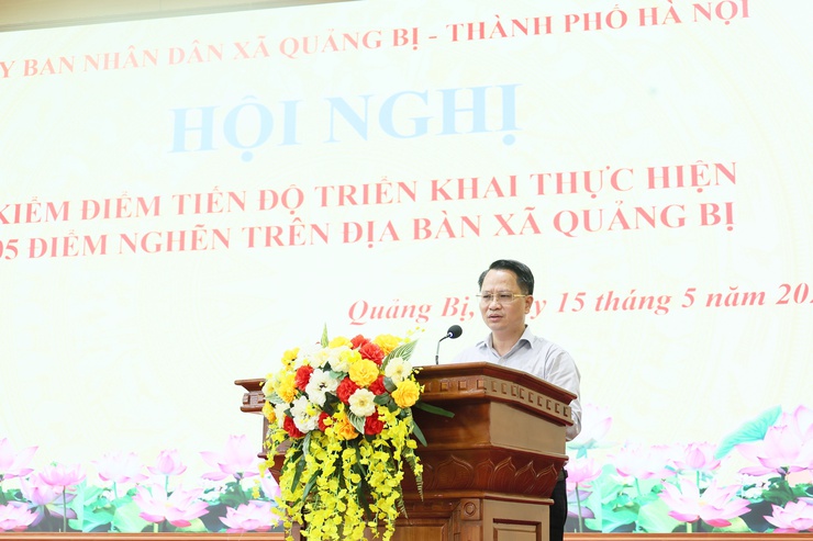 Xã Quảng Bị siết trách nhiệm, quyết liệt tháo gỡ 5 điểm nghẽn trong quản lý đô thị và đời sống dân sinh