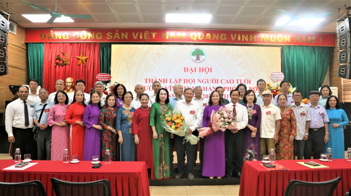 Phường Vĩnh Tuy hoàn thành Đại hội Hội Người cao tuổi, khép lại dấu mốc đặc biệt của Thủ đô Hà Nội
