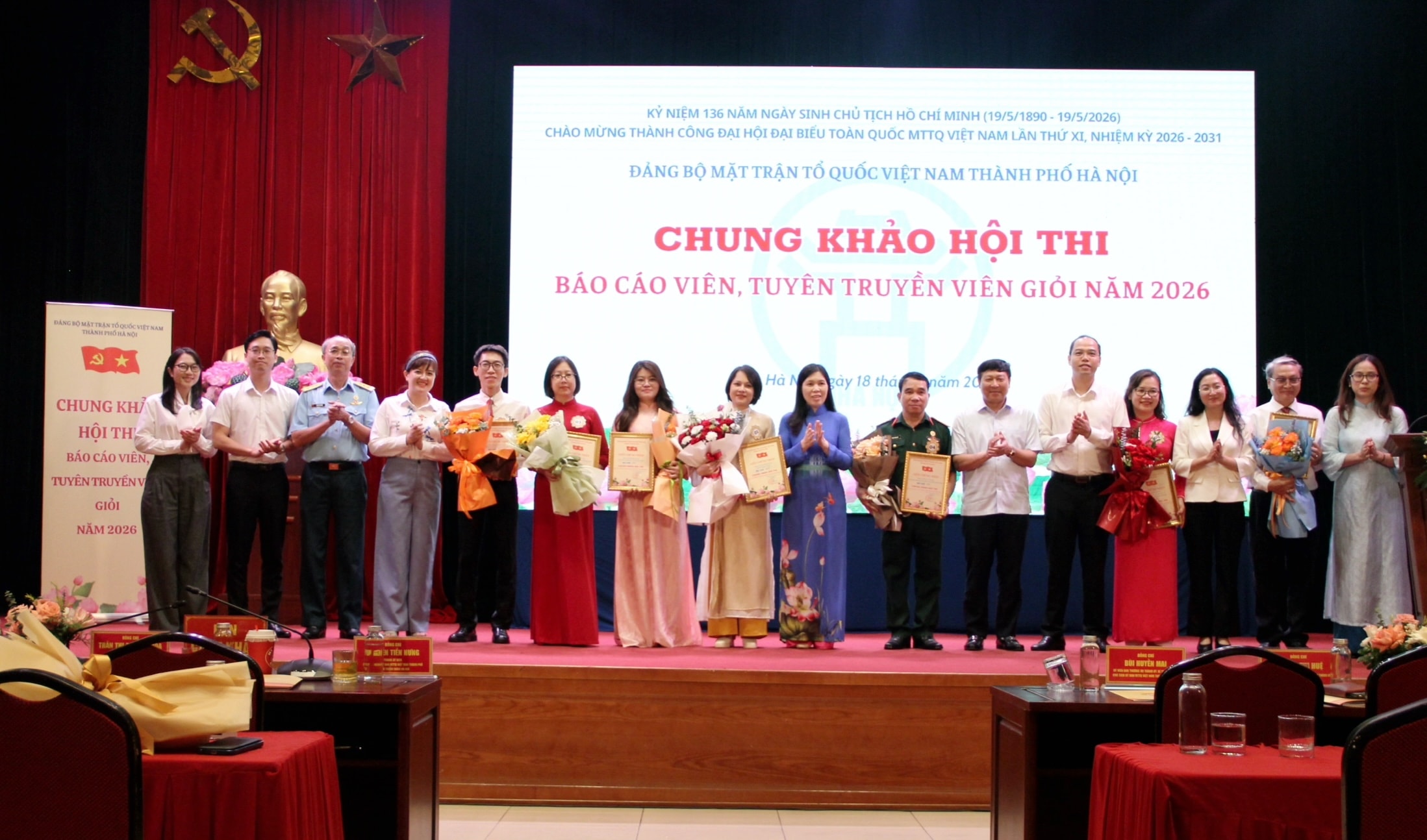 Sôi nổi Chung khảo Hội thi Báo cáo viên, tuyên truyền viên giỏi của Đảng bộ MTTQ Hà Nội