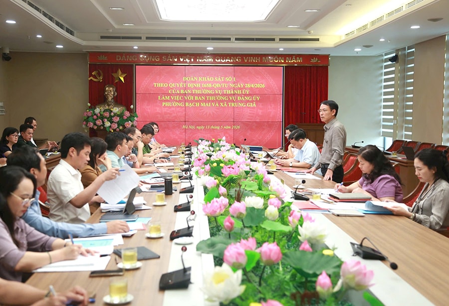 Đưa Nghị quyết Đại hội XIV của Đảng vào cuộc sống:  Hà Nội siết kỷ luật, kỷ cương bằng kiểm tra, giám sát chủ động
