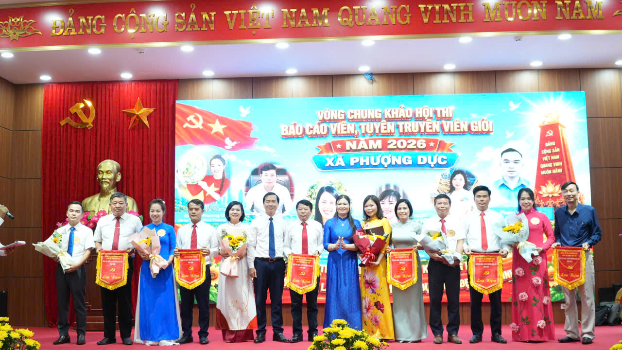 Xã Phượng Dực nâng cao chất lượng công tác tuyên truyền qua Hội thi Báo cáo viên, Tuyên truyền viên giỏi năm 2026