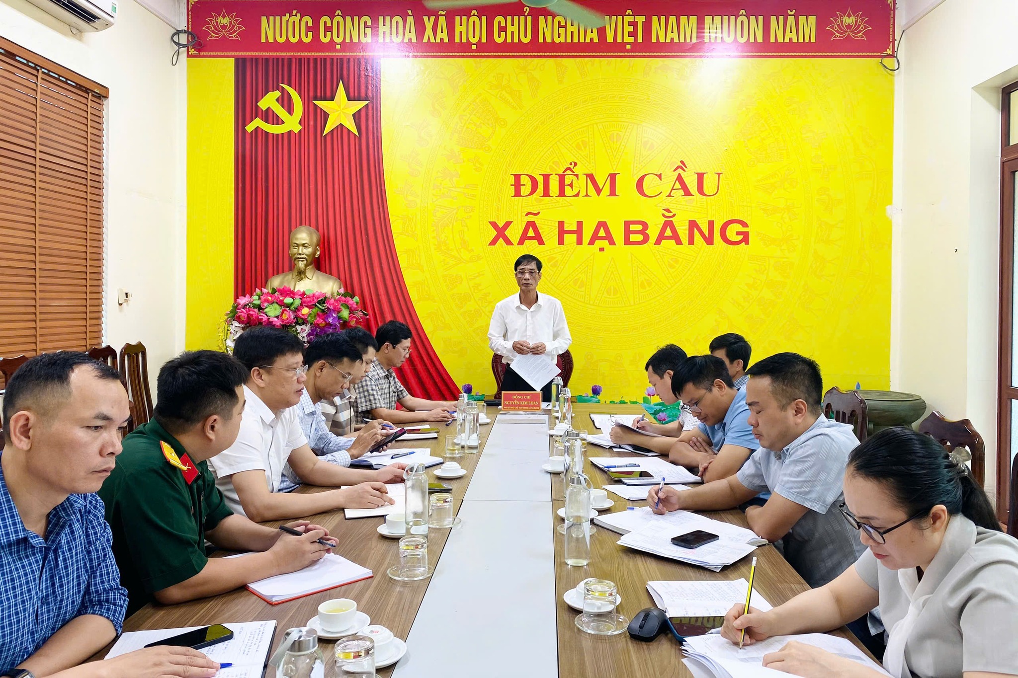 Xã Hạ Bằng siết kỷ cương hành chính, quyết liệt xử lý vi phạm đất đai, trật tự xây dựng
