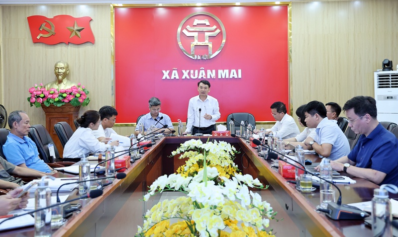 Xã Xuân Mai phát động 40 ngày đêm nước rút hoàn thành giải phóng mặt bằng Dự án Quốc lộ 6