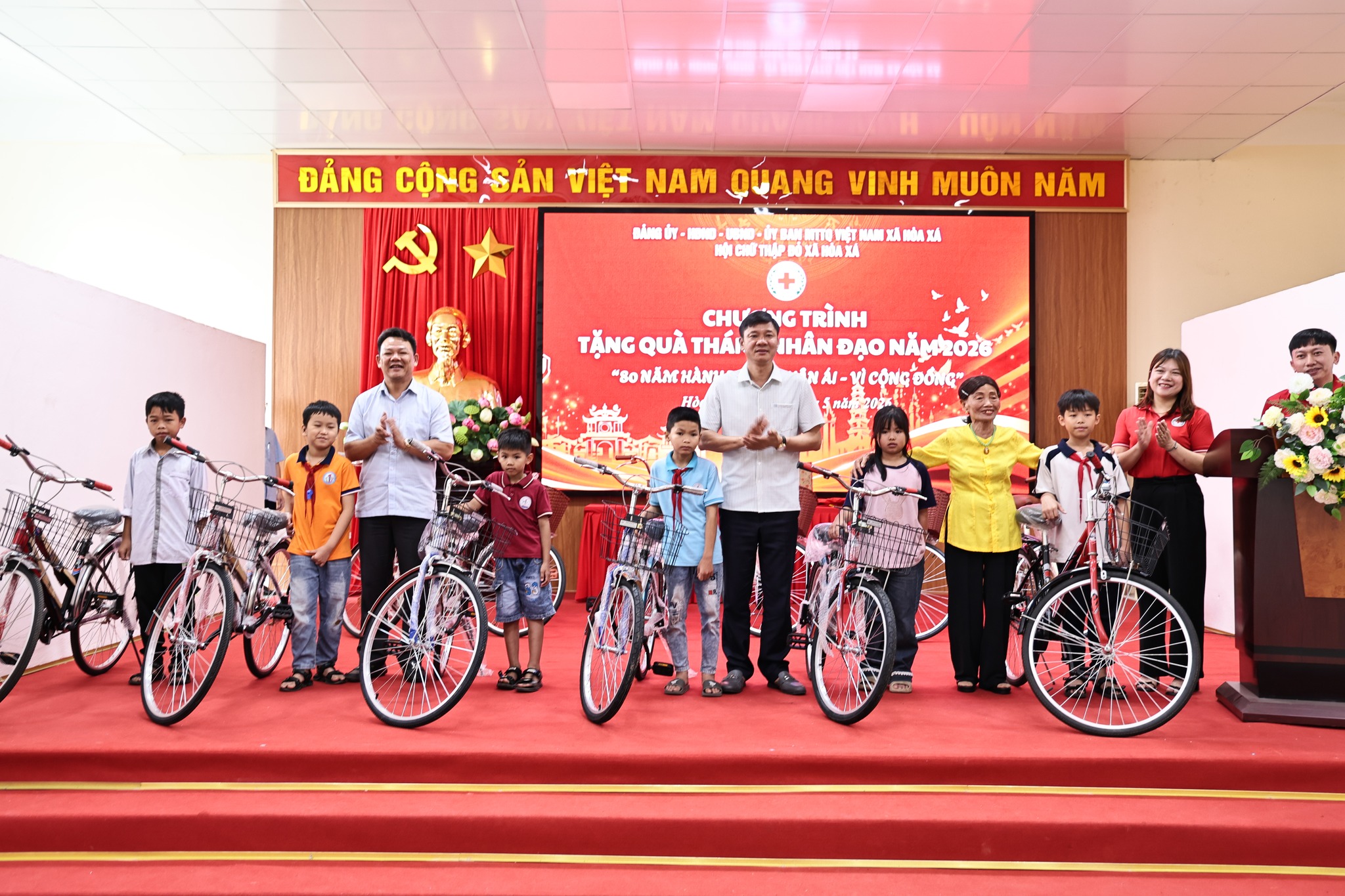 Xã Hòa Xá lan tỏa nghĩa tình nhân ái trong “Tháng nhân đạo” năm 2026