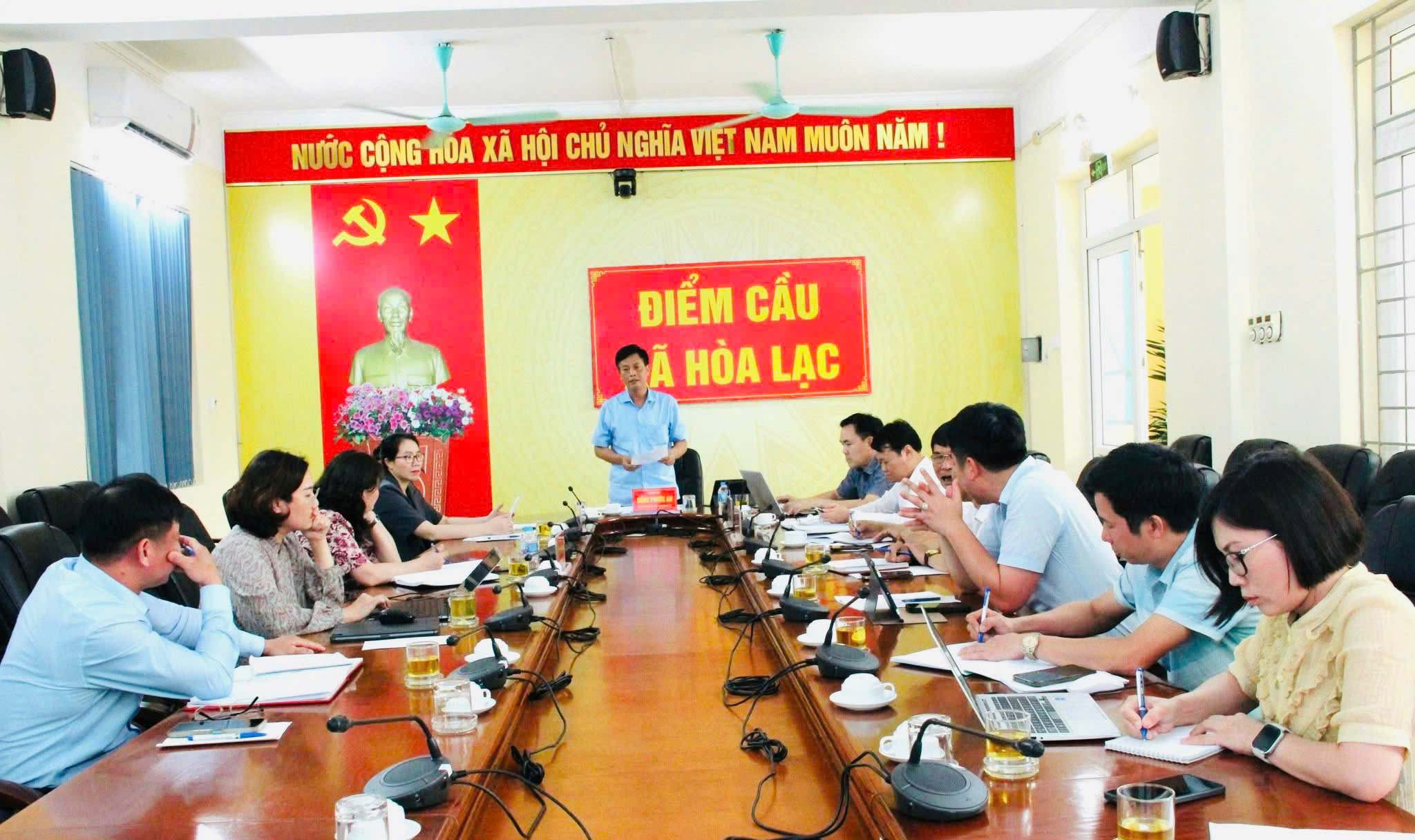 Xã Hòa Lạc chuẩn bị kỹ lưỡng Kỳ họp thứ Hai HĐND xã khóa II, tập trung nhiều nội dung phát triển trọng tâm giai đoạn mới