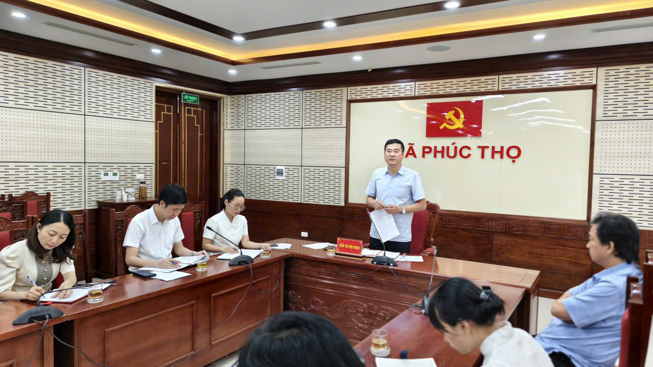 Đảng ủy xã Phúc Thọ tập trung tạo nguồn phát triển đảng viên, nâng cao chất lượng công tác xây dựng Đảng