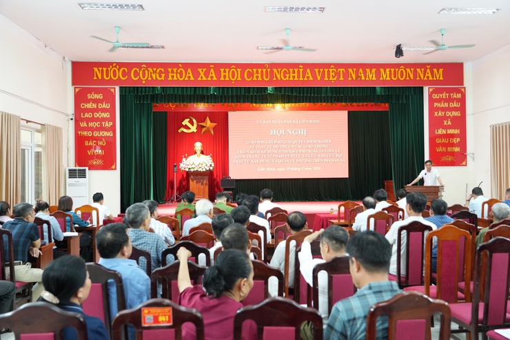Xã Liên Minh siết chặt quản lý trật tự đô thị, xử lý vi phạm đất đai và xây dựng trái phép