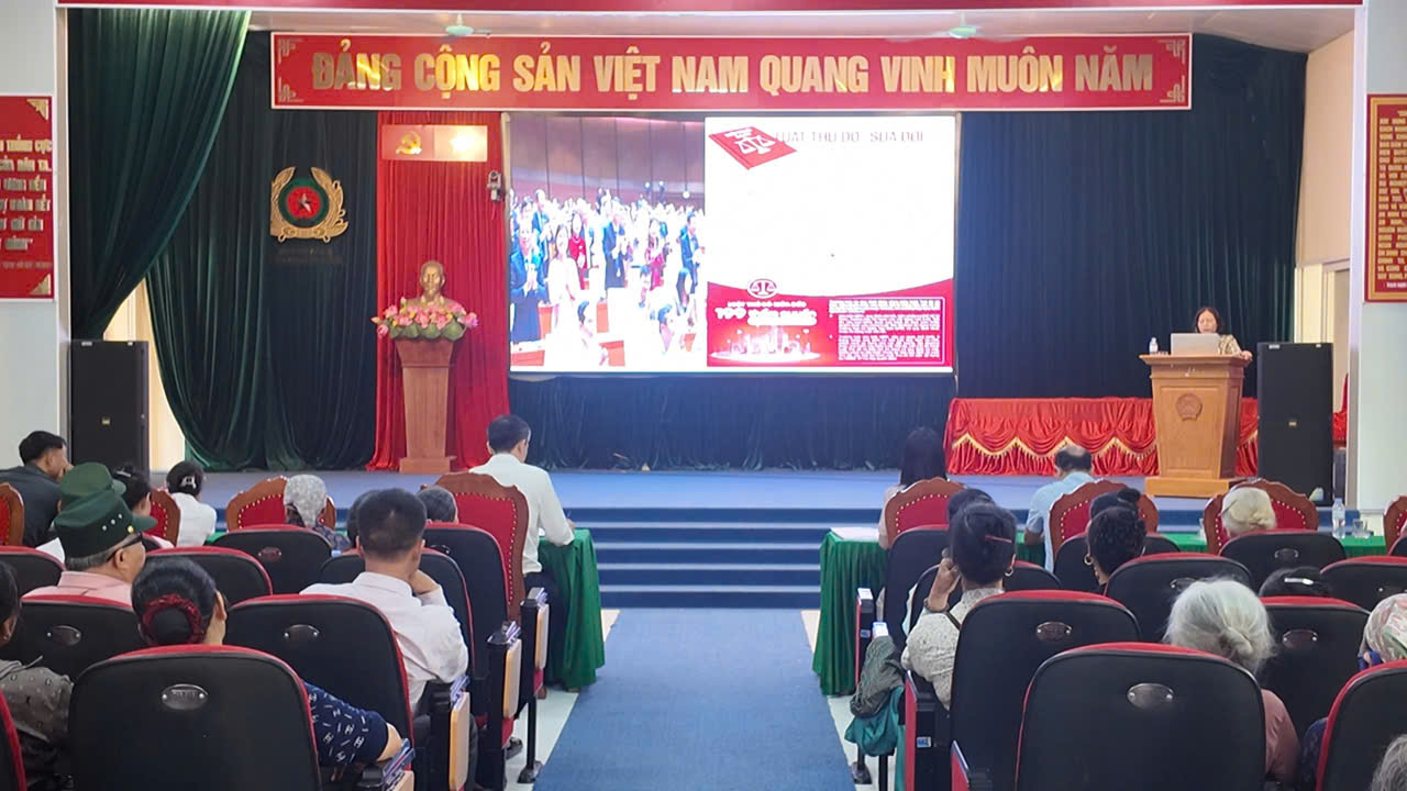 Xã An Khánh đa dạng hóa hình thức tuyên truyền, đưa Luật Thủ đô năm 2026 sớm đi vào cuộc sống