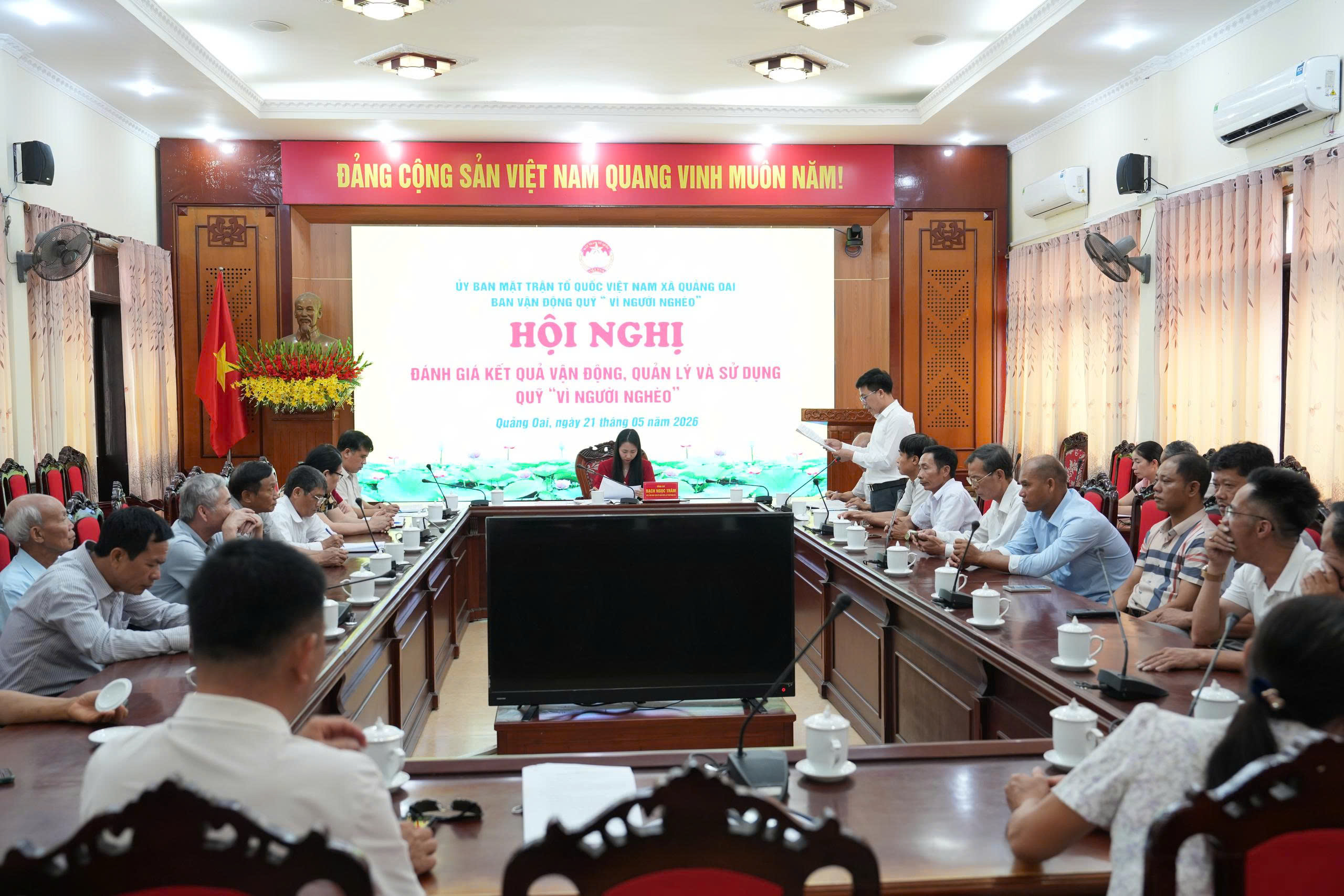 Xã Quảng Oai lan tỏa nghĩa tình từ Quỹ “Vì người nghèo”, khởi công xây dựng nhiều nhà Đại đoàn kết cho hộ khó khăn