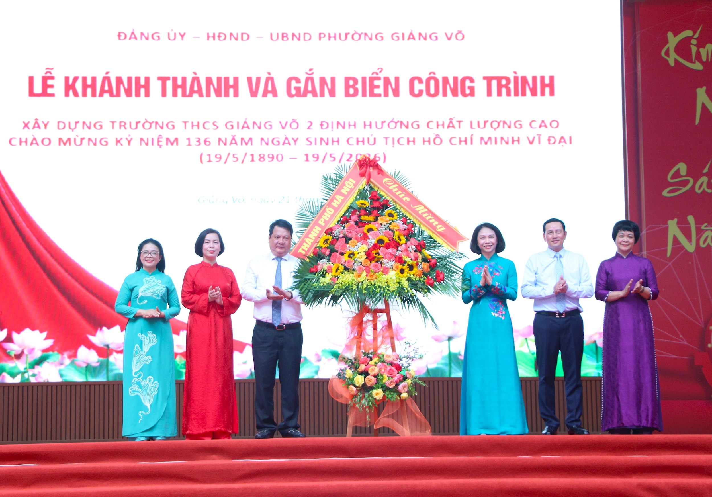 Phường Giảng Võ khánh thành Trường THCS Giảng Võ 2 định hướng chất lượng cao, bổ sung không gian giáo dục hiện đại cho Thủ đô