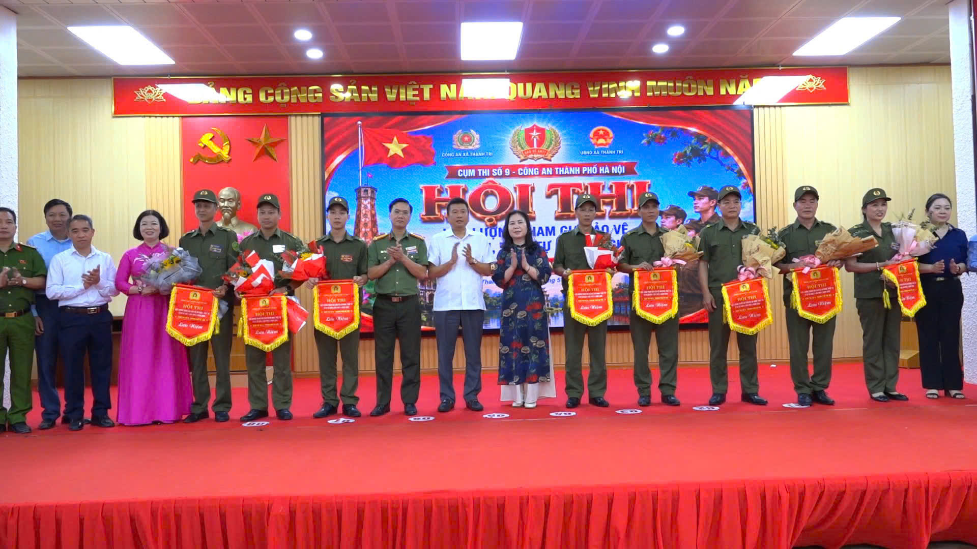 Cụm Thi đua số 9 lan tỏa kỹ năng giữ gìn an ninh cơ sở qua hội thi nghiệp vụ năm 2026