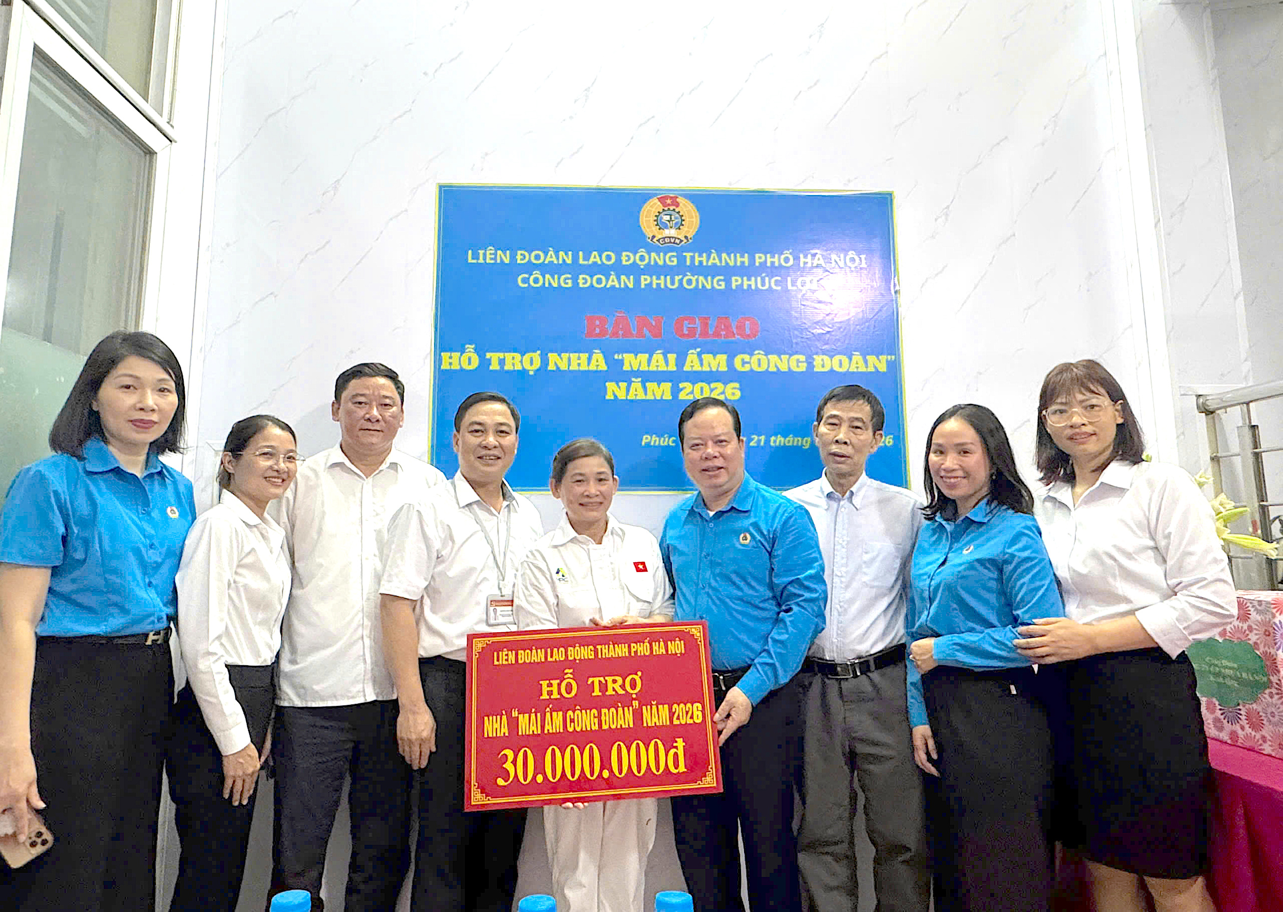 Thêm mái ấm Công đoàn cho người lao động khó khăn