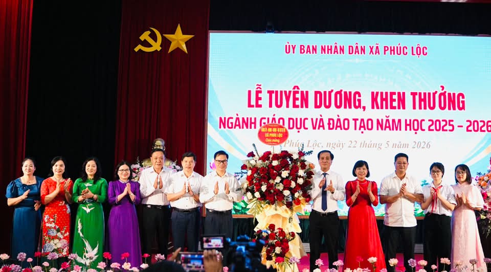 Lan tỏa phong trào thi đua dạy tốt, học tốt tại xã Phúc Lộc