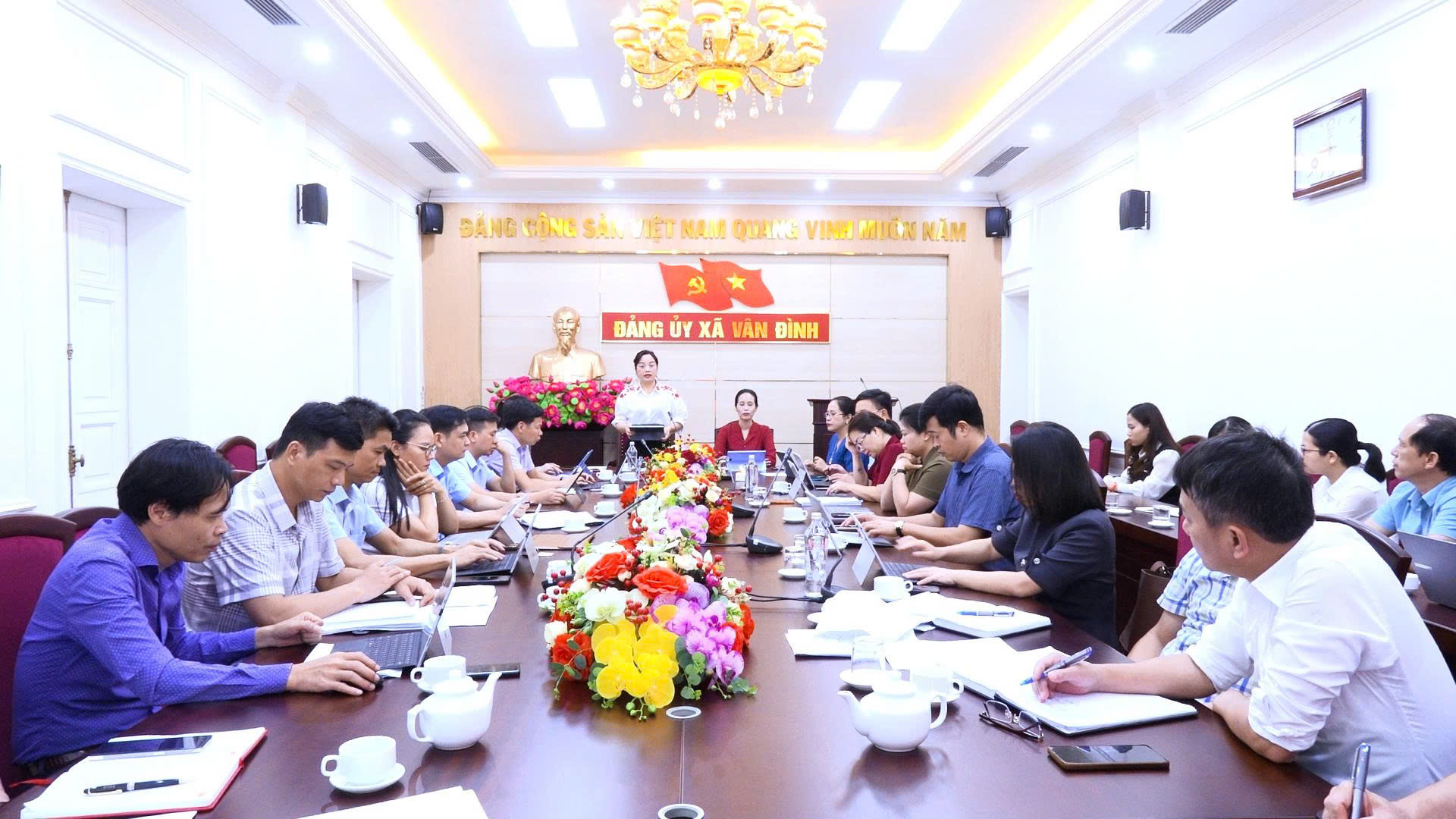 Xã Vân Đình quyết tâm tạo bứt phá trong thực hiện các nhiệm vụ trọng tâm