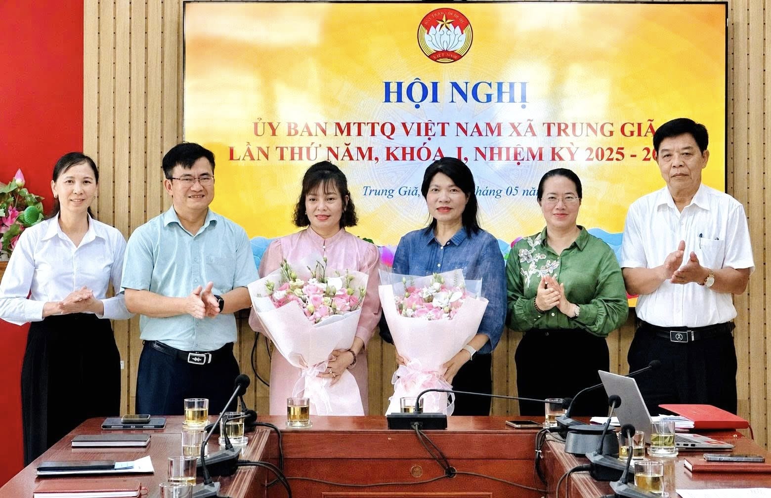 Xã Trung Giã kiện toàn chức danh Chủ tịch Ủy ban MTTQ Việt Nam nhiệm kỳ 2025-2030