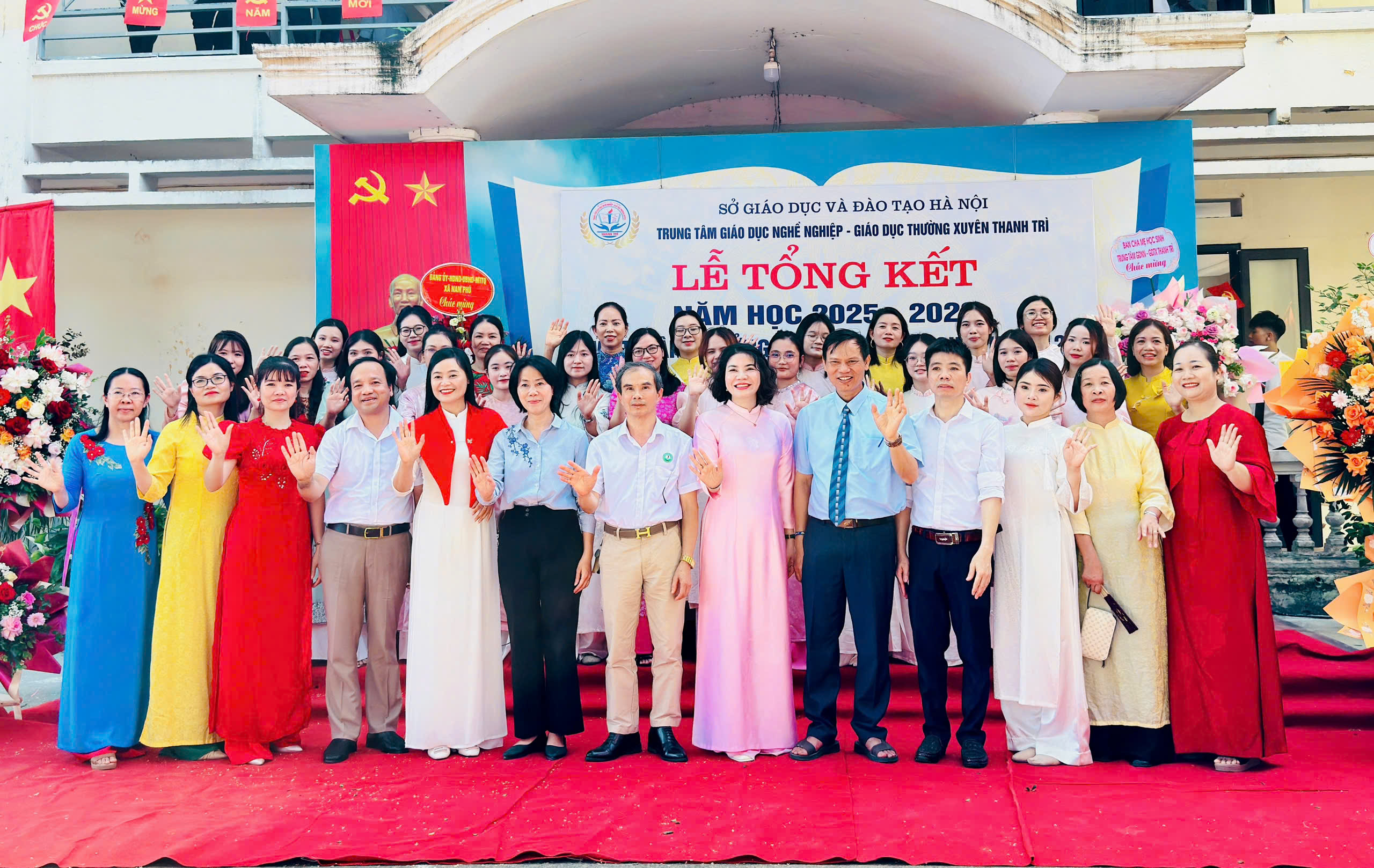 Trung tâm Giáo dục nghề nghiệp - Giáo dục thường xuyên Thanh Trì tổng kết năm học 2025-2026, lan tỏa hành trình trưởng thành của học sinh khối 12