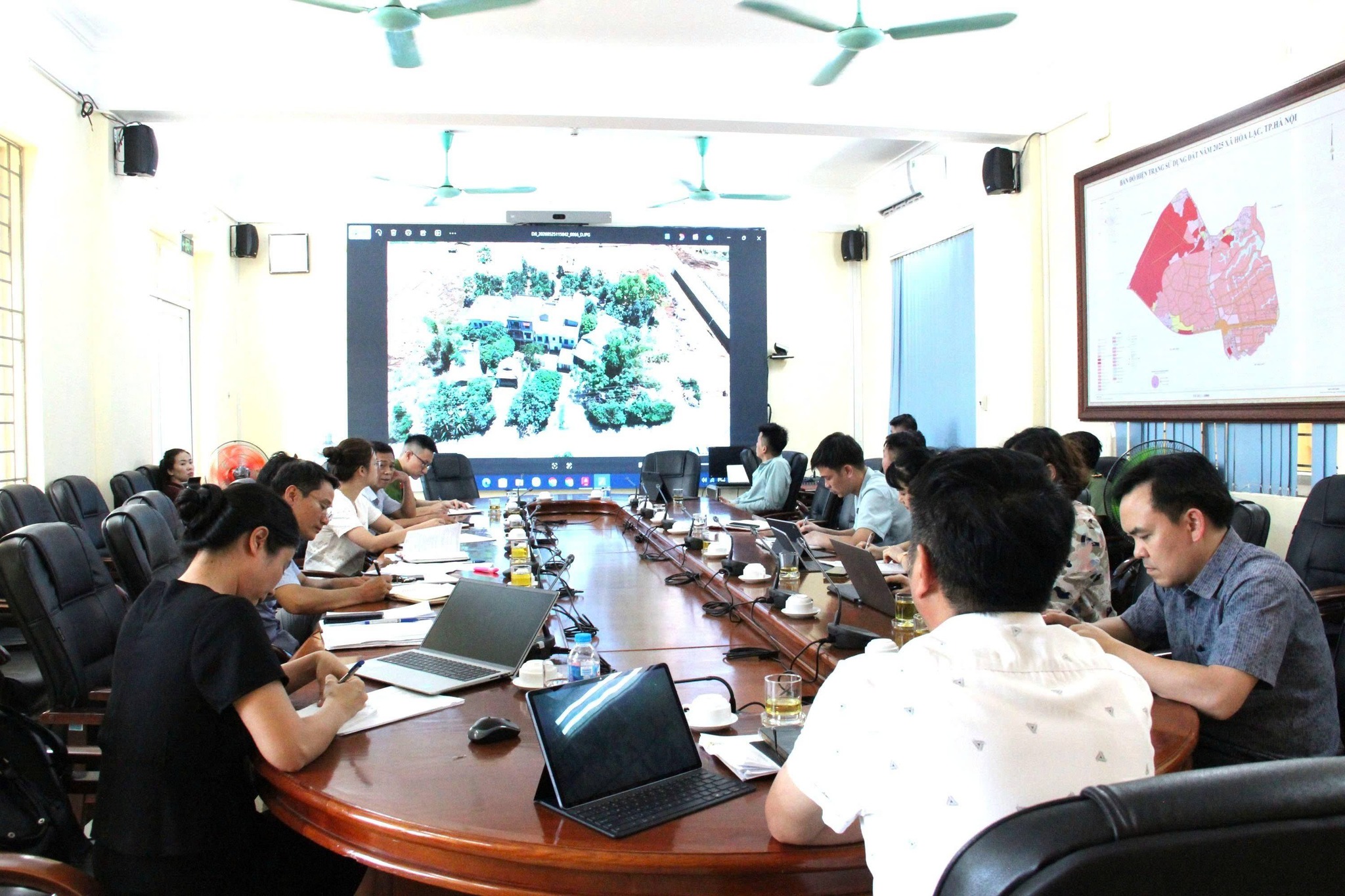 Xã Hòa Lạc tăng tốc giải phóng mặt bằng Dự án Đại lộ Thăng Long, hoàn thành vận động 100% hộ dân còn tồn tại bàn giao mặt bằng