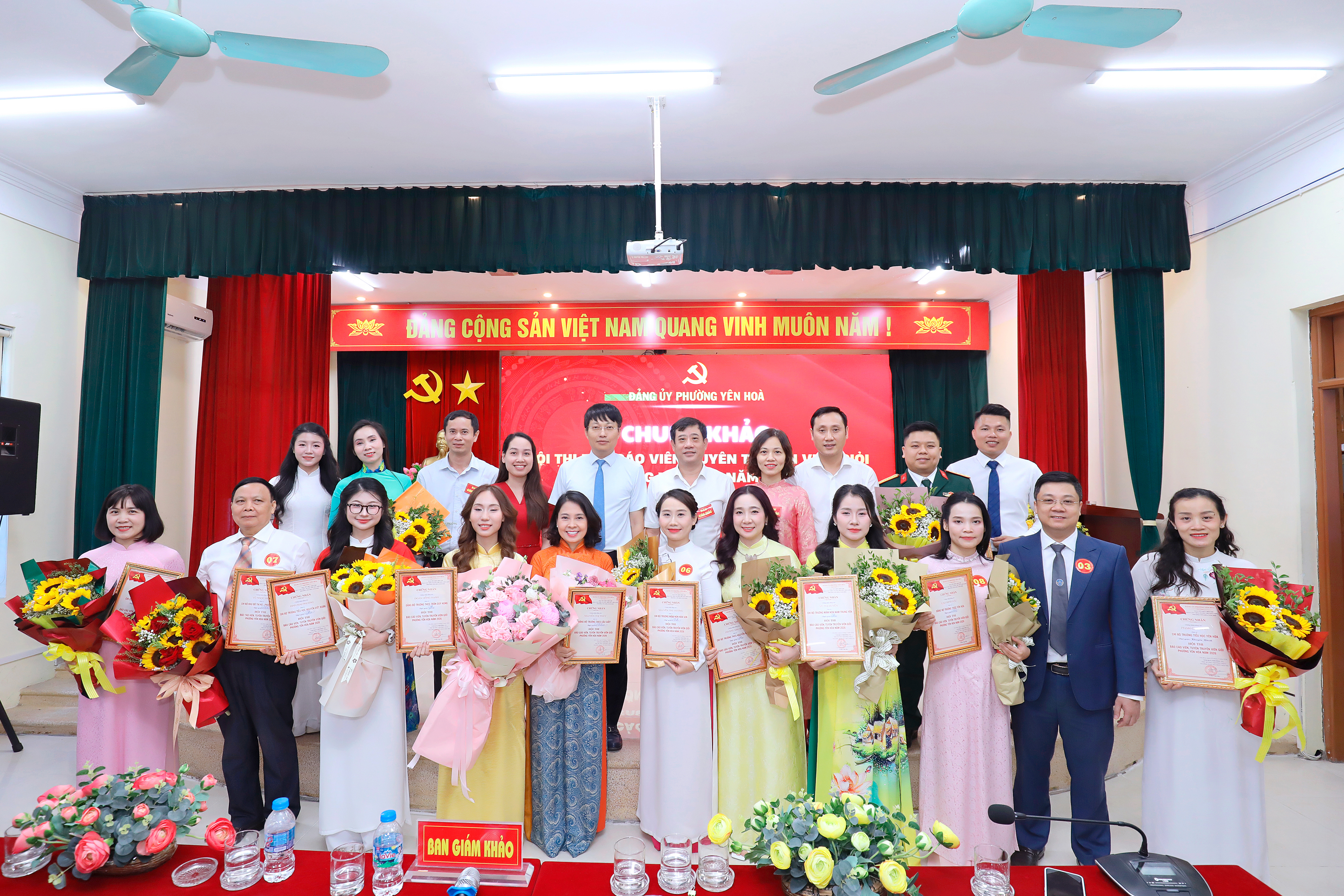 Phường Yên Hòa tổ chức Hội thi Báo cáo viên, tuyên truyền viên giỏi năm 2026