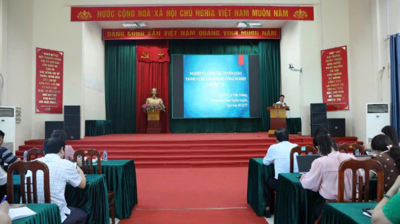 Xã Sơn Đồng nâng cao năng lực đội ngũ tuyên giáo cơ sở trong bối cảnh chuyển đổi số