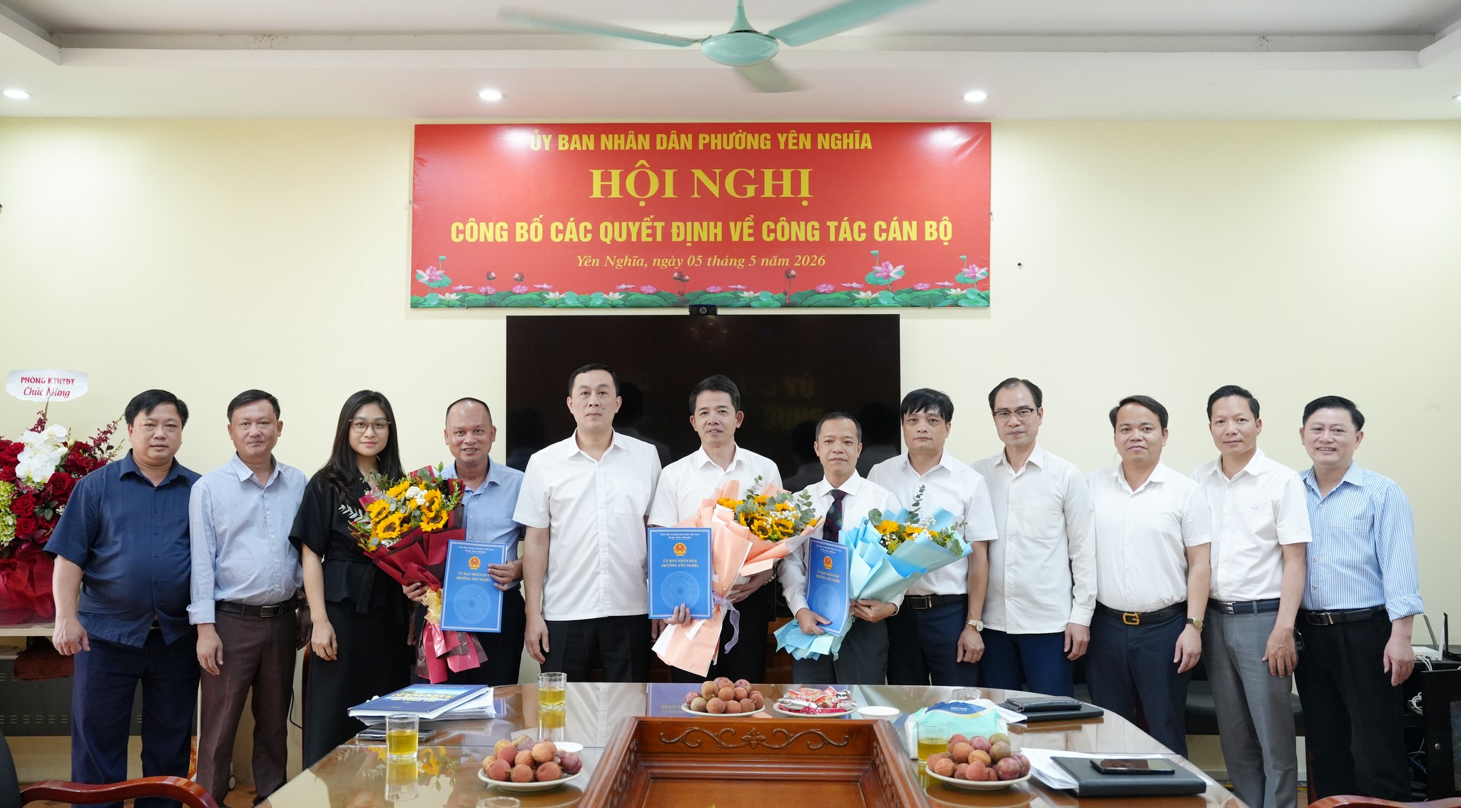 Phường Yên Nghĩa kiện toàn bộ máy lãnh đạo, bổ nhiệm nhiều cán bộ chủ chốt