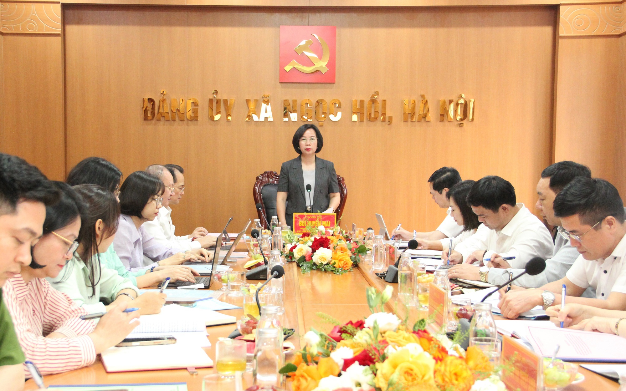 Đoàn kiểm tra số 09 làm việc với xã Đại Thanh và xã Ngọc Hồi: Cụ thể hóa nghị quyết bằng hành động, tạo động lực phát triển trong giai đoạn mới