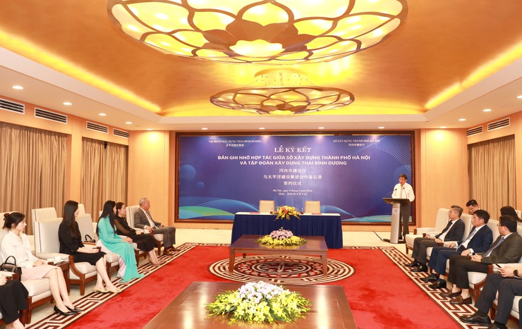 Hà Nội và Tập đoàn Xây dựng Thái Bình Dương mở rộng hợp tác phát triển hạ tầng chiến lược