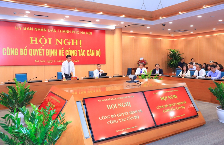 Hà Nội kiện toàn lãnh đạo Văn phòng UBND thành phố, bổ nhiệm đồng chí Nguyễn Trọng Minh giữ chức Phó Chánh Văn phòng