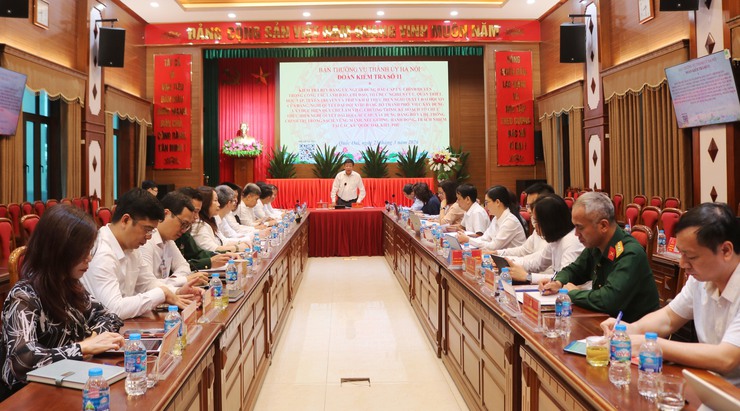 Đoàn kiểm tra số 11 làm việc tại xã Quốc Oai và xã Kiều Phú: Đẩy mạnh cụ thể hóa nghị quyết, tạo động lực tăng trưởng trong giai đoạn mới