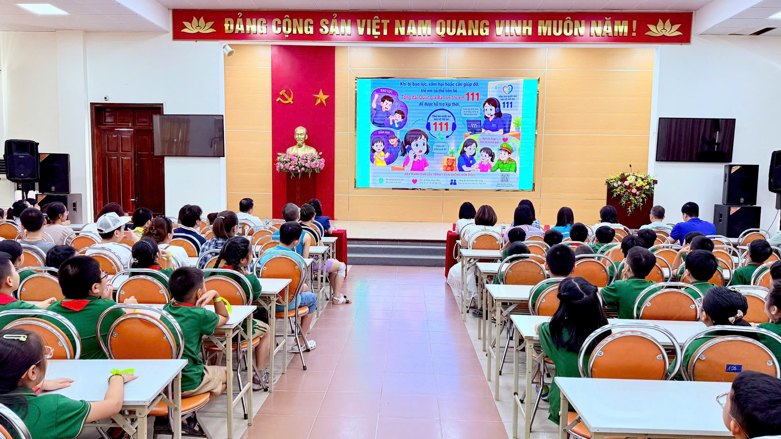 Phường Kim Liên lan tỏa thông điệp bảo vệ trẻ em trong môi trường số an toàn, lành mạnh