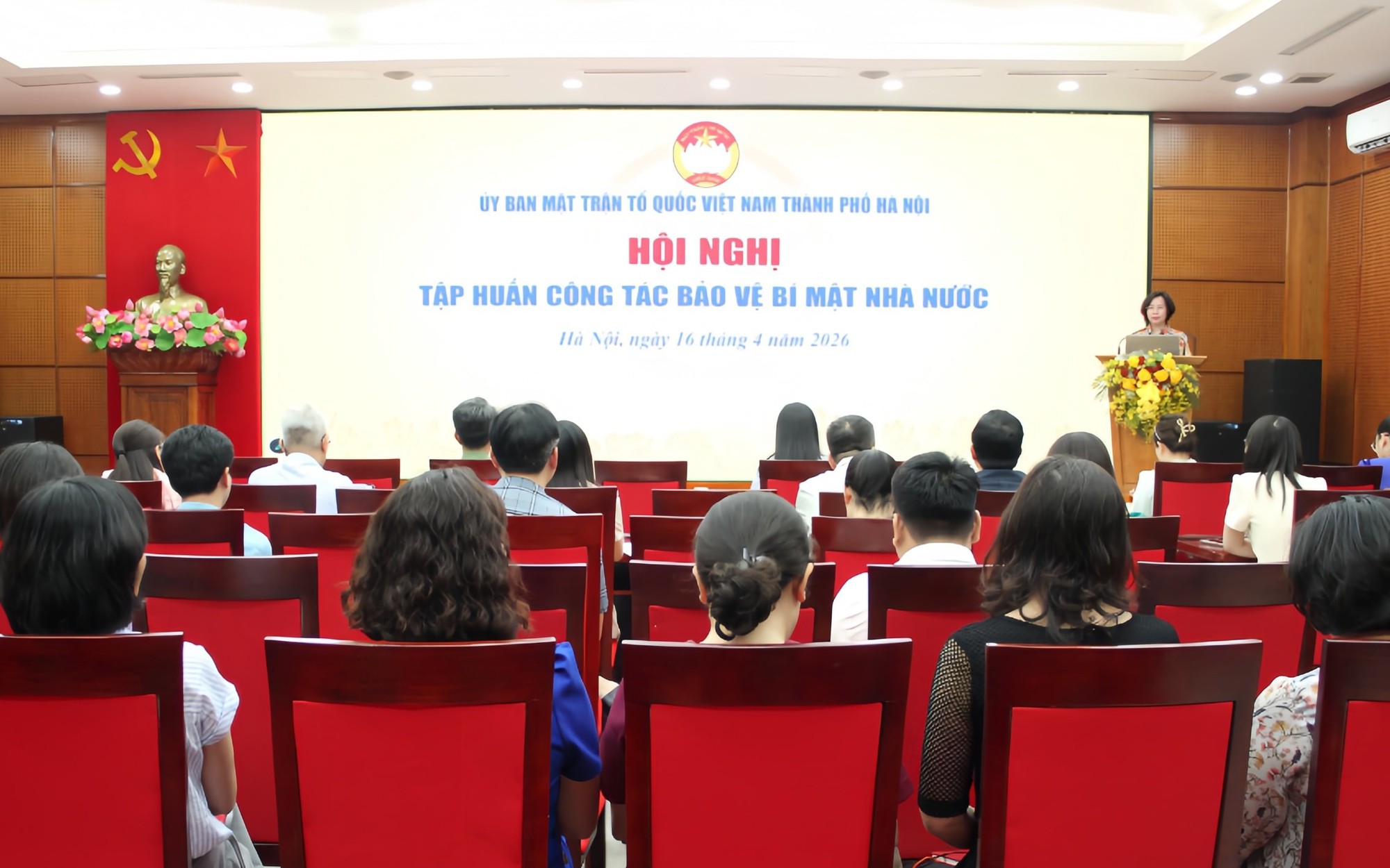 Ủy ban MTTQ Việt Nam thành phố Hà Nội tập huấn bảo vệ bí mật nhà nước cho hơn 1.500 cán bộ Mặt trận