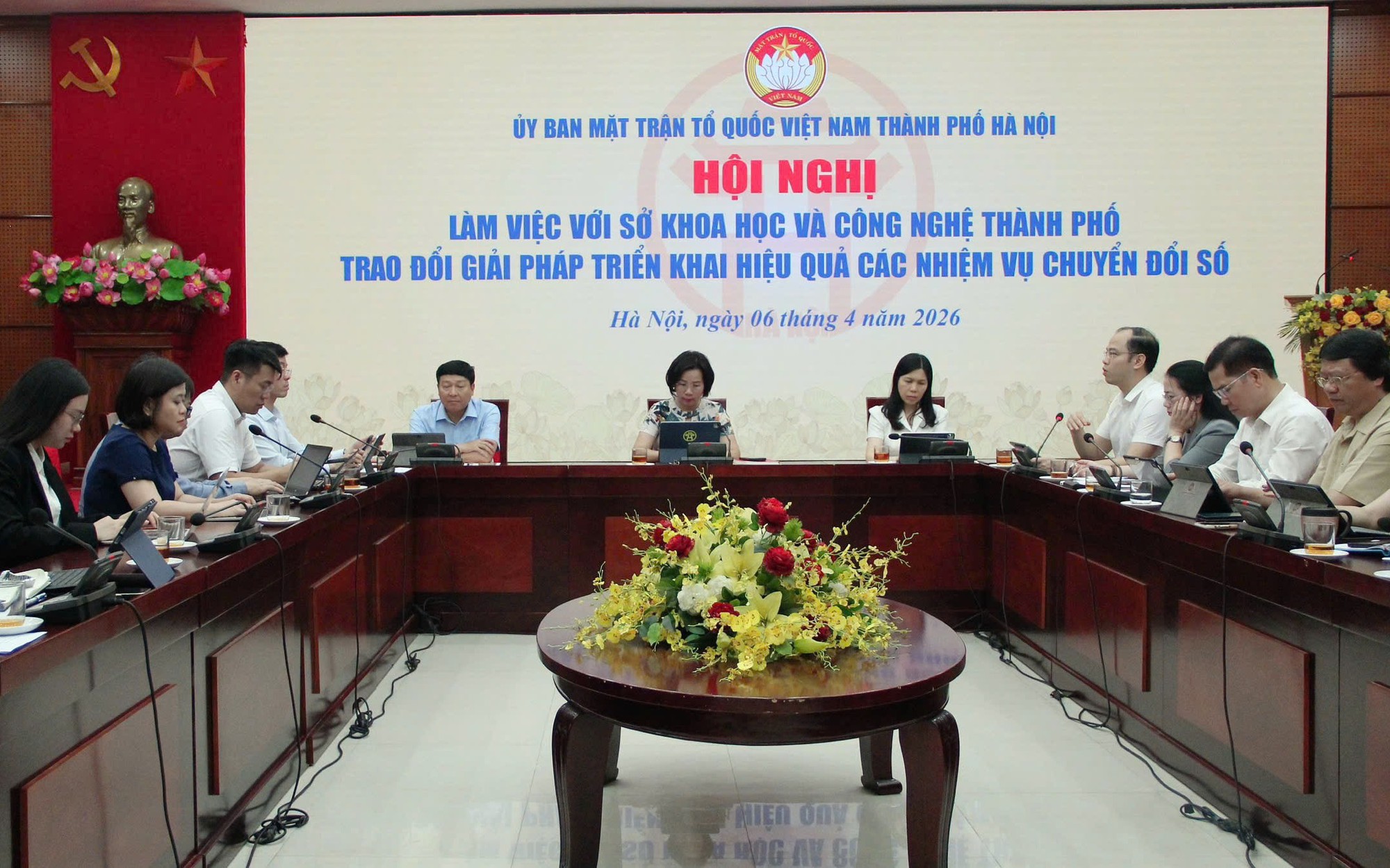 Ủy ban MTTQ Việt Nam thành phố Hà Nội thúc đẩy chuyển đổi số, hướng tới xây dựng nền tảng quản trị hiện đại trong toàn hệ thống
