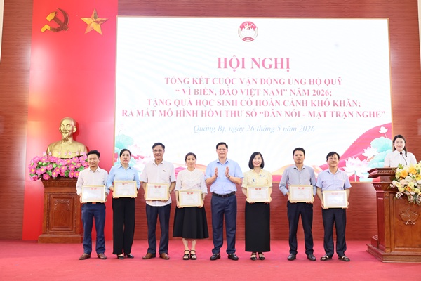Xã Quảng Bị huy động hơn 431 triệu đồng cho Quỹ “Vì biển, đảo Việt Nam” năm 2026