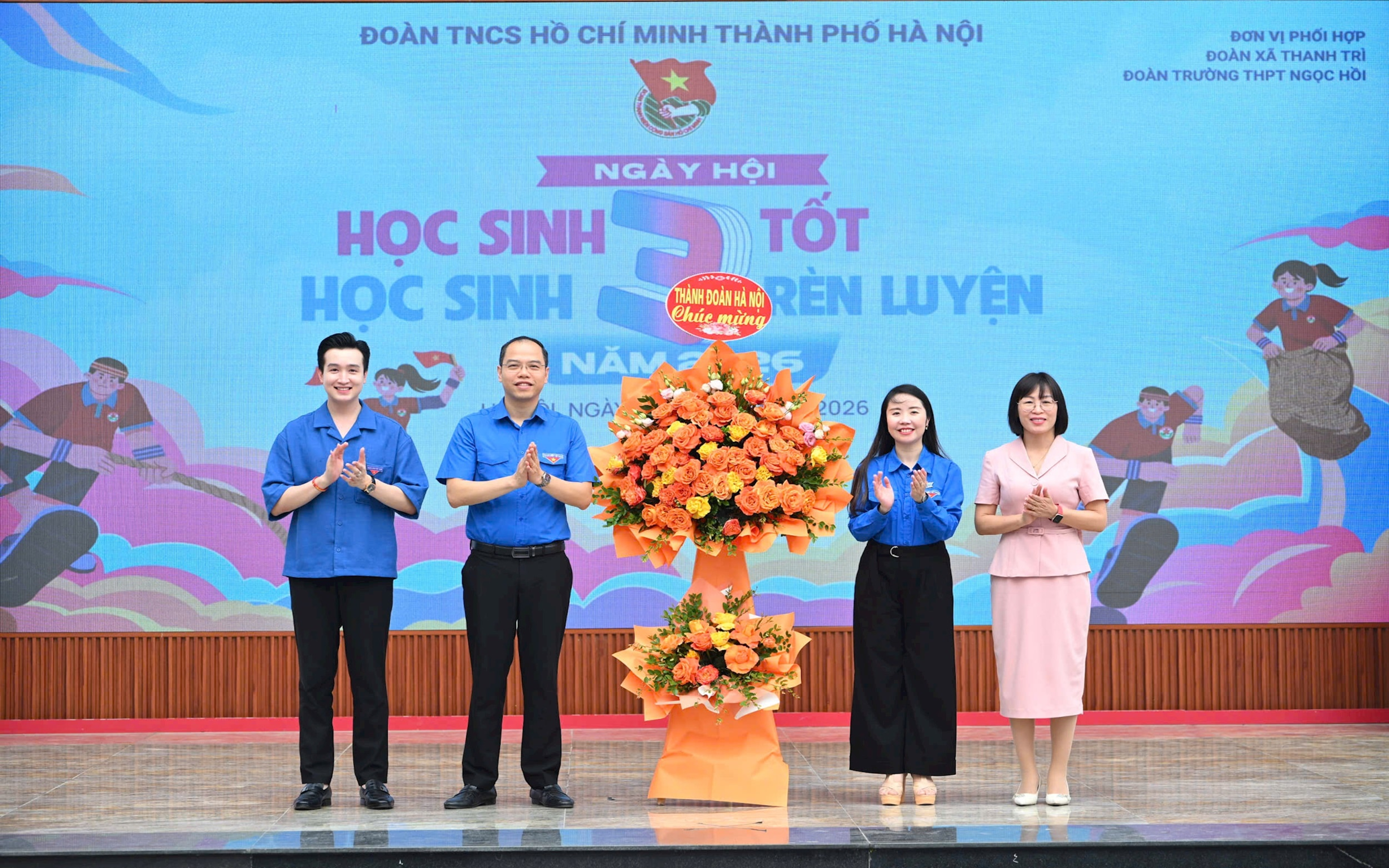 Thành đoàn Hà Nội tuyên dương 68 học sinh tiêu biểu, lan tỏa phong trào “Học sinh 3 tốt”, “Học sinh 3 rèn luyện”