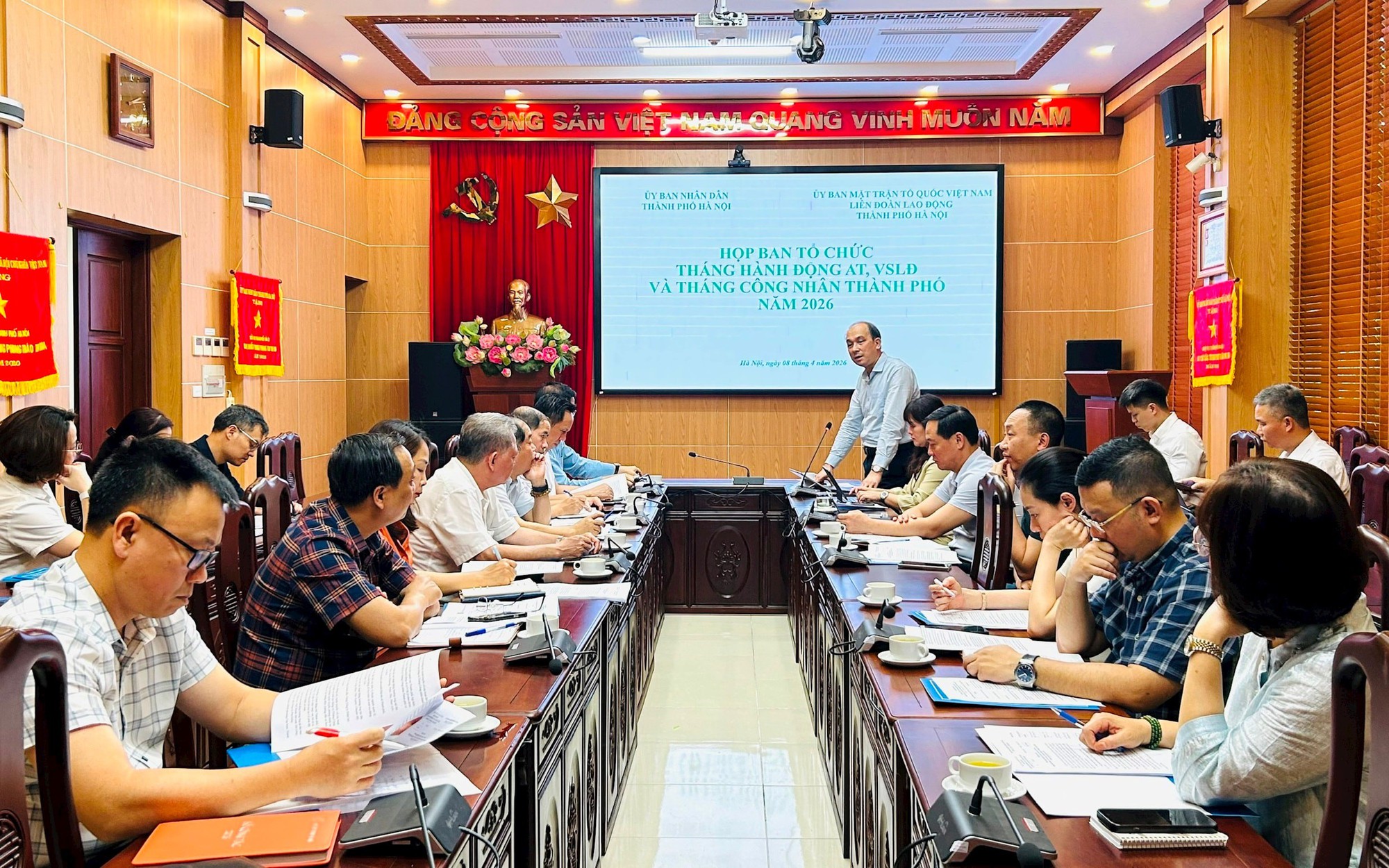 Hà Nội đổi mới Tháng Công nhân 2026, đẩy mạnh ứng dụng AI trong tuyên truyền an toàn lao động