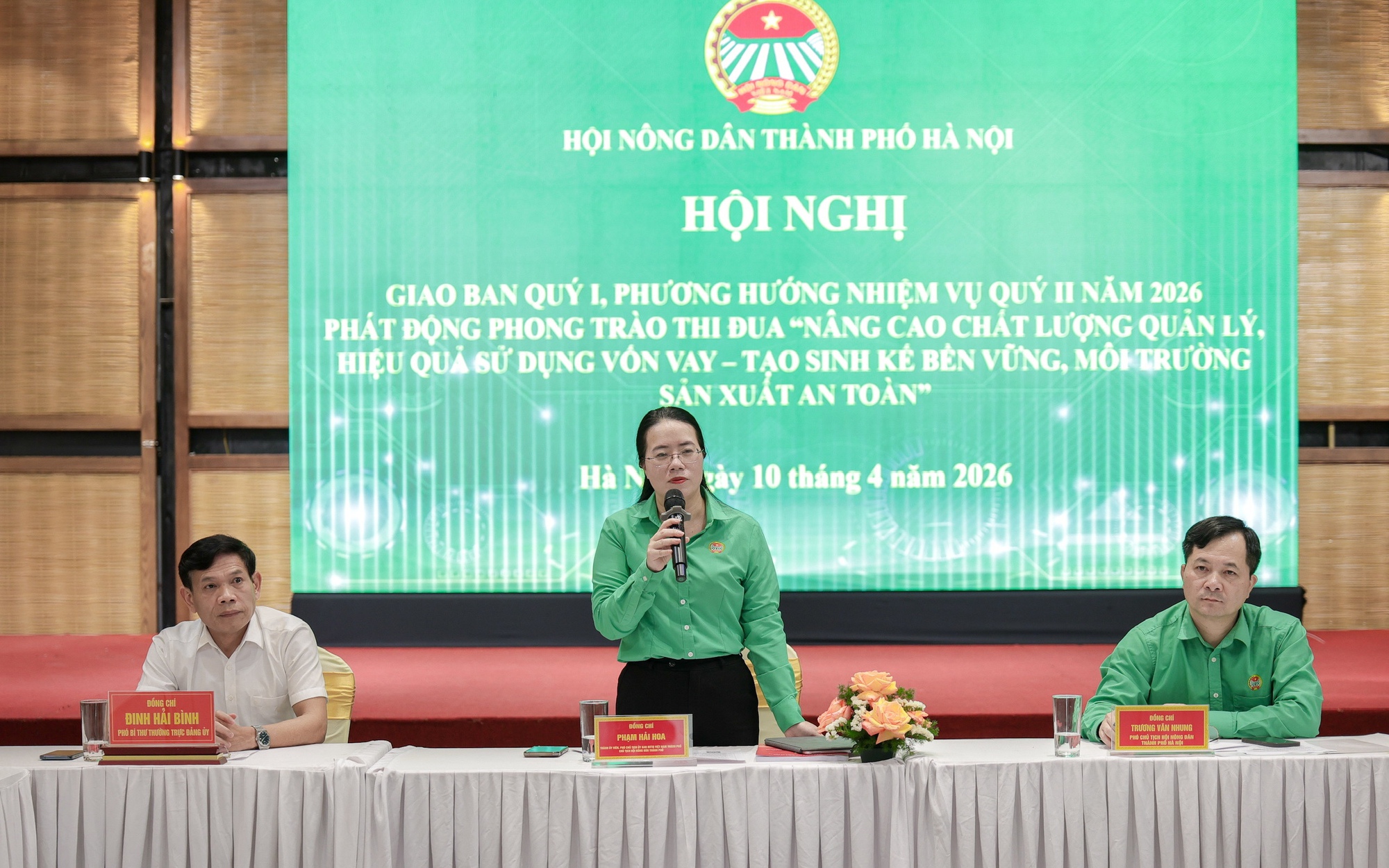 Hội Nông dân thành phố Hà Nội phát động phong trào thi đua nâng cao hiệu quả vốn vay, thúc đẩy sinh kế bền vững cho hội viên